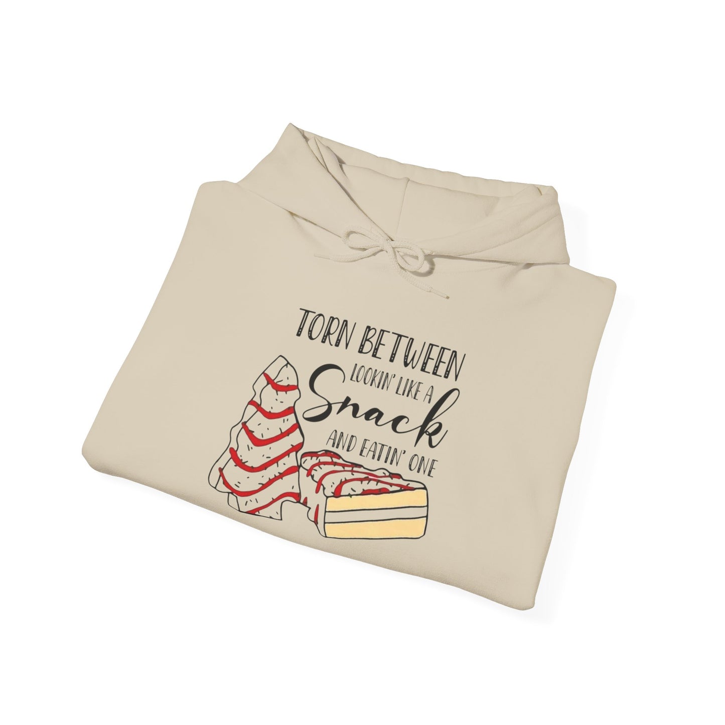 Little Debbie Cakes Christmas Graphic Hoodie Heavy Blend™ Hooded Sweatshirt
