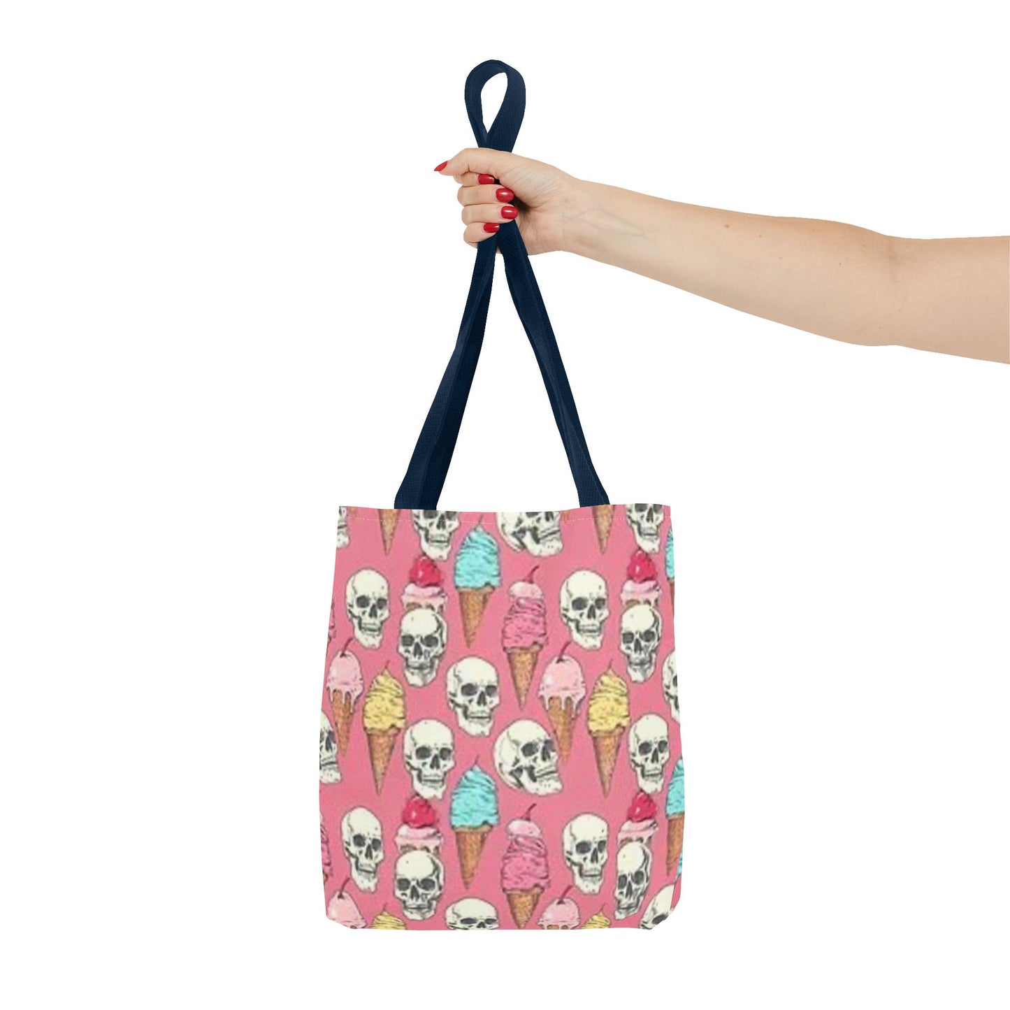 Ice Cream Checkered All Over Print BRAND NEW Purse Pocketbook - Travel Tote Bag