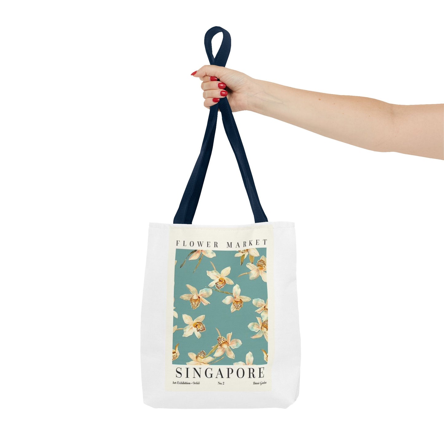 Flower Market Singapore BRAND NEW Tote Bag (AOP)