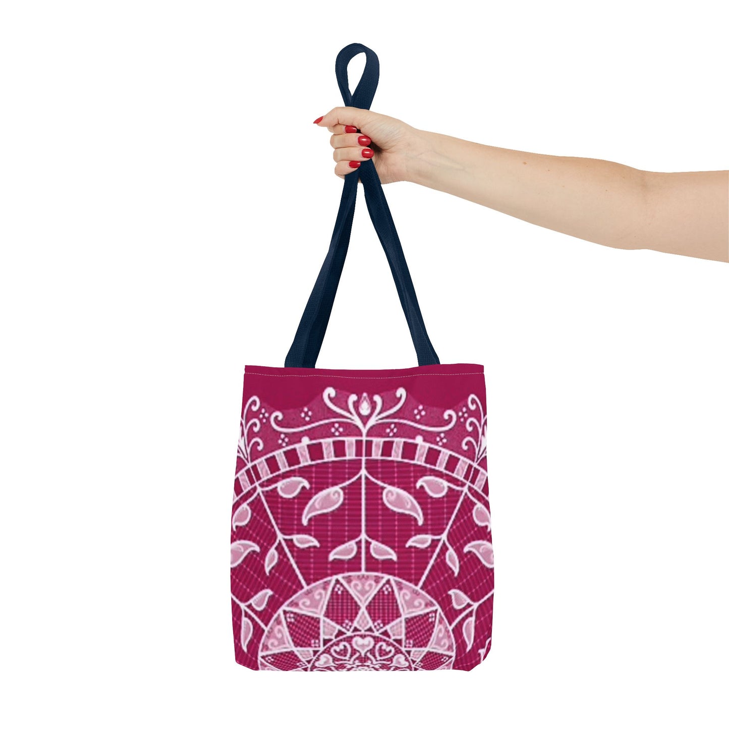 Pink And Silver Multi Color BRAND NEW MODERN Tote Bag (AOP)