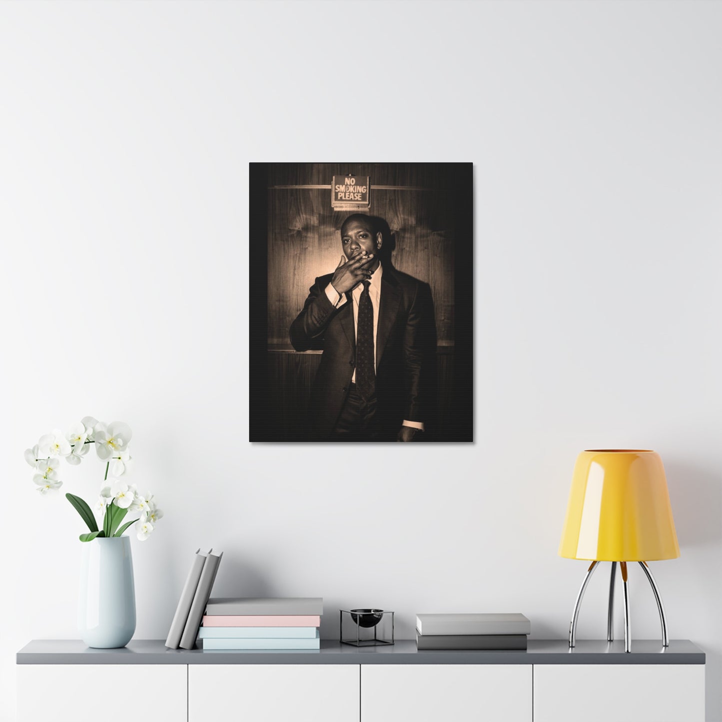 Dave Chappelle Portrait Framed Stretched Canvas READY TO DISPLAY