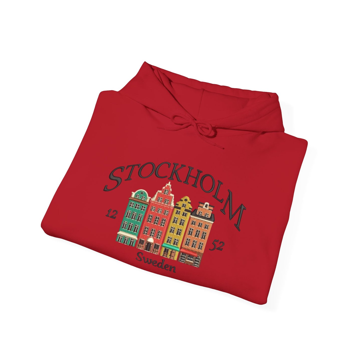 Stockholm Sweden Graphic Hoodie Heavy Blend Sweatshirt NEW