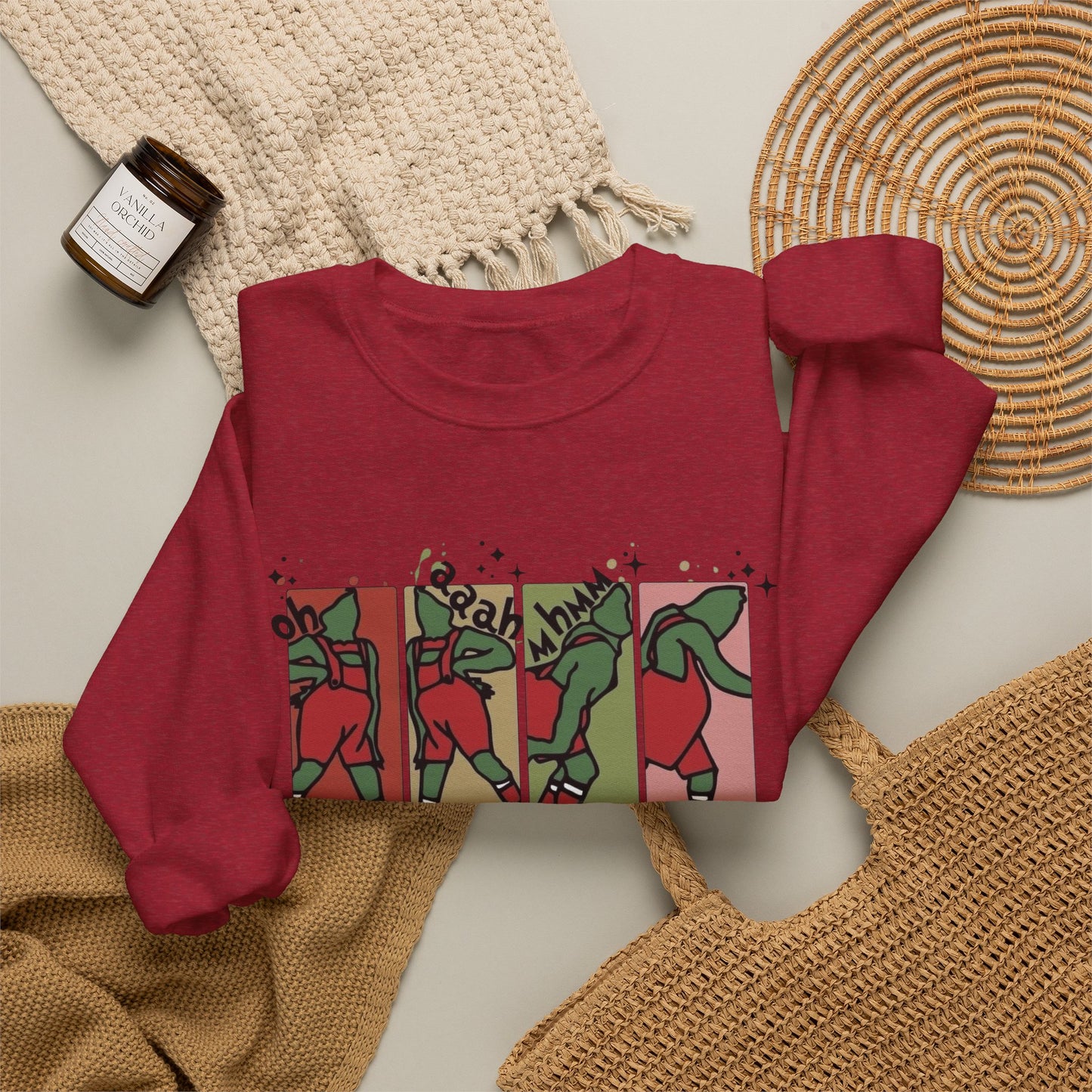 The Grinch Funny Sweater NEW Unisex Heavy Blend™ Crewneck Sweatshirt