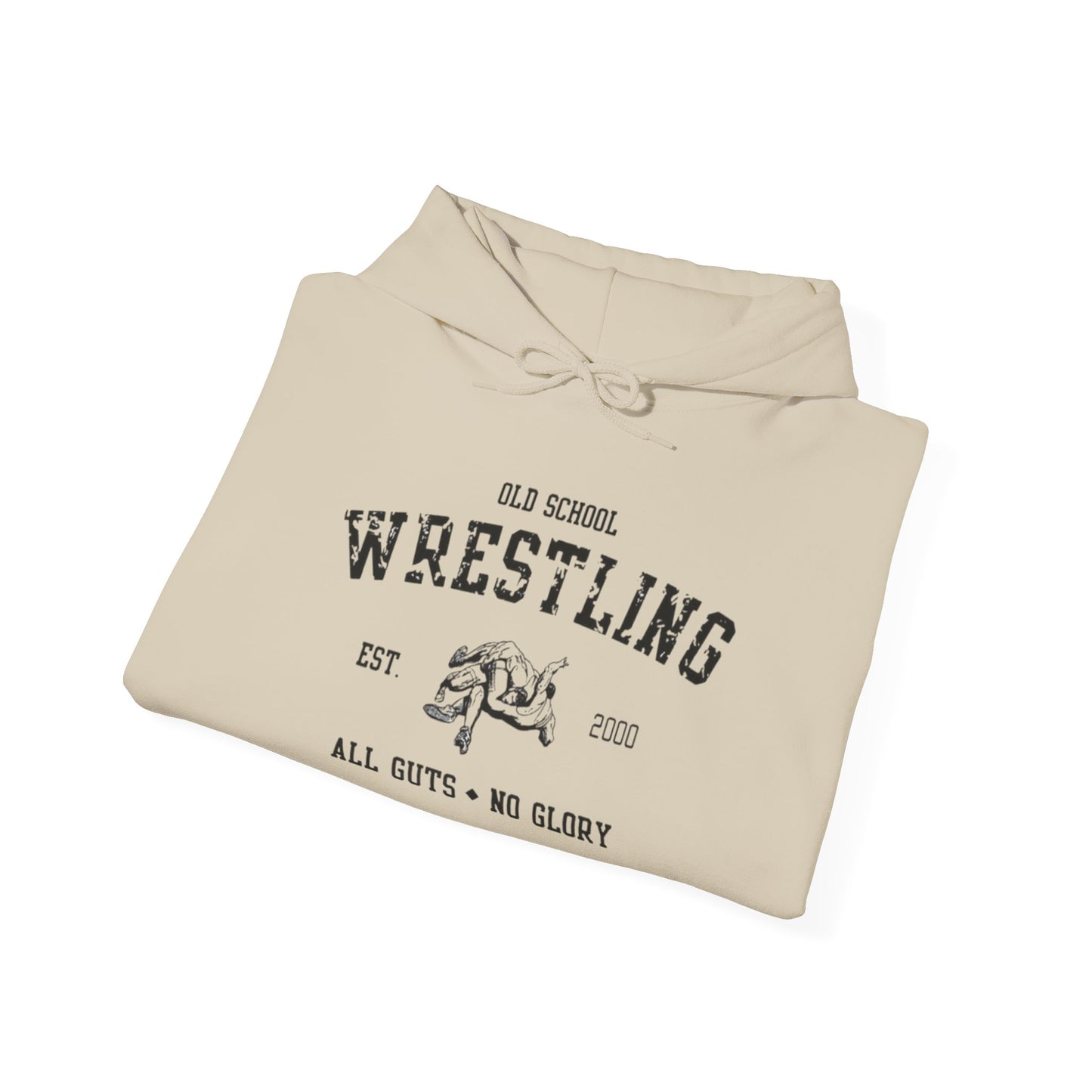 Old School Wrestling Graphic Hoodie Heavy Blend™ NEW Sweatshirt