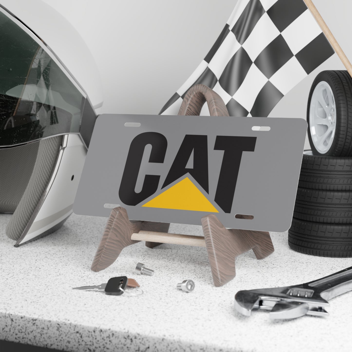 CAT Commercial Equipment License Plate Trucks USA MADE Vanity Plate