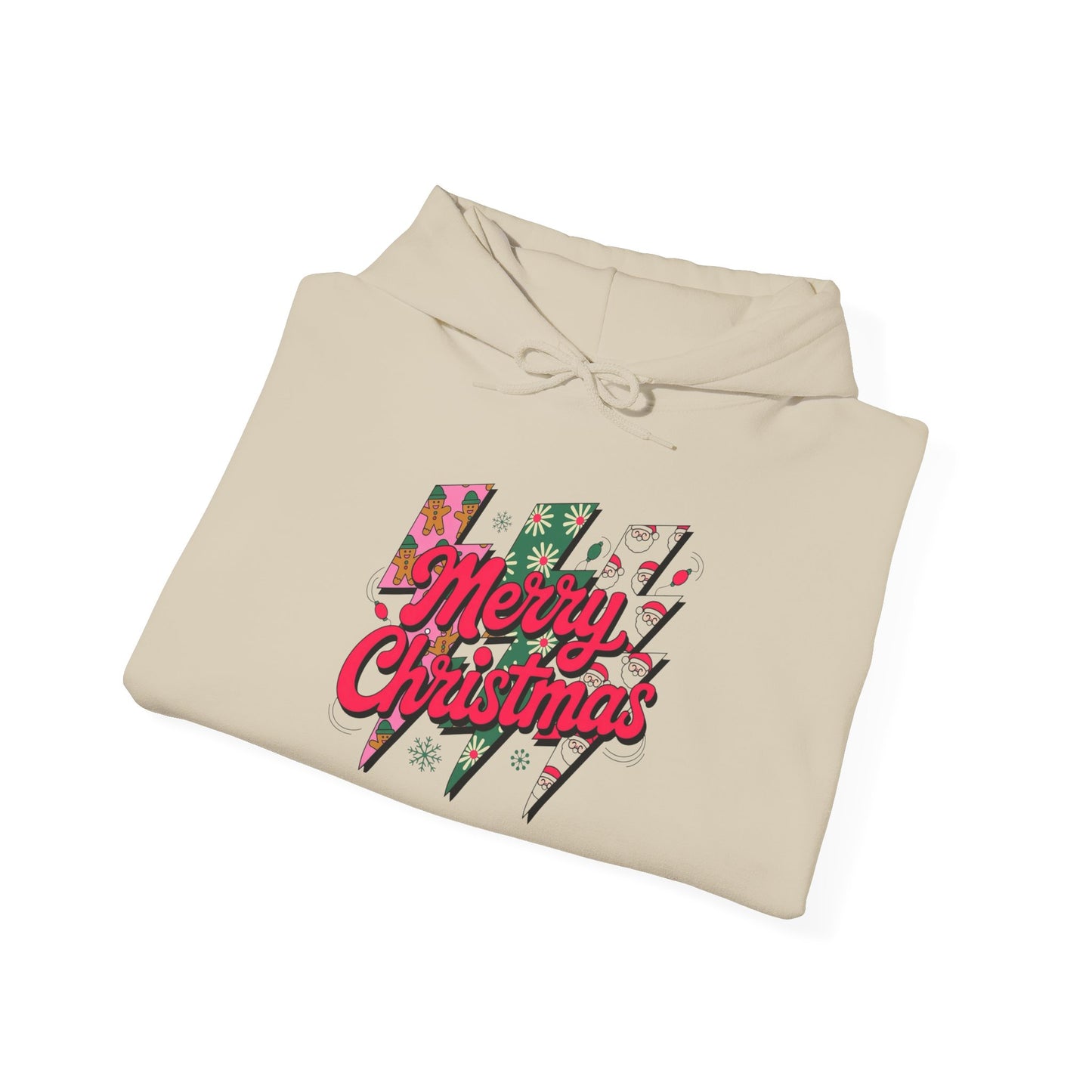Merry Christmas NEW Graphic Hoodie Unisex Heavy Blend™ Hooded Sweatshirt