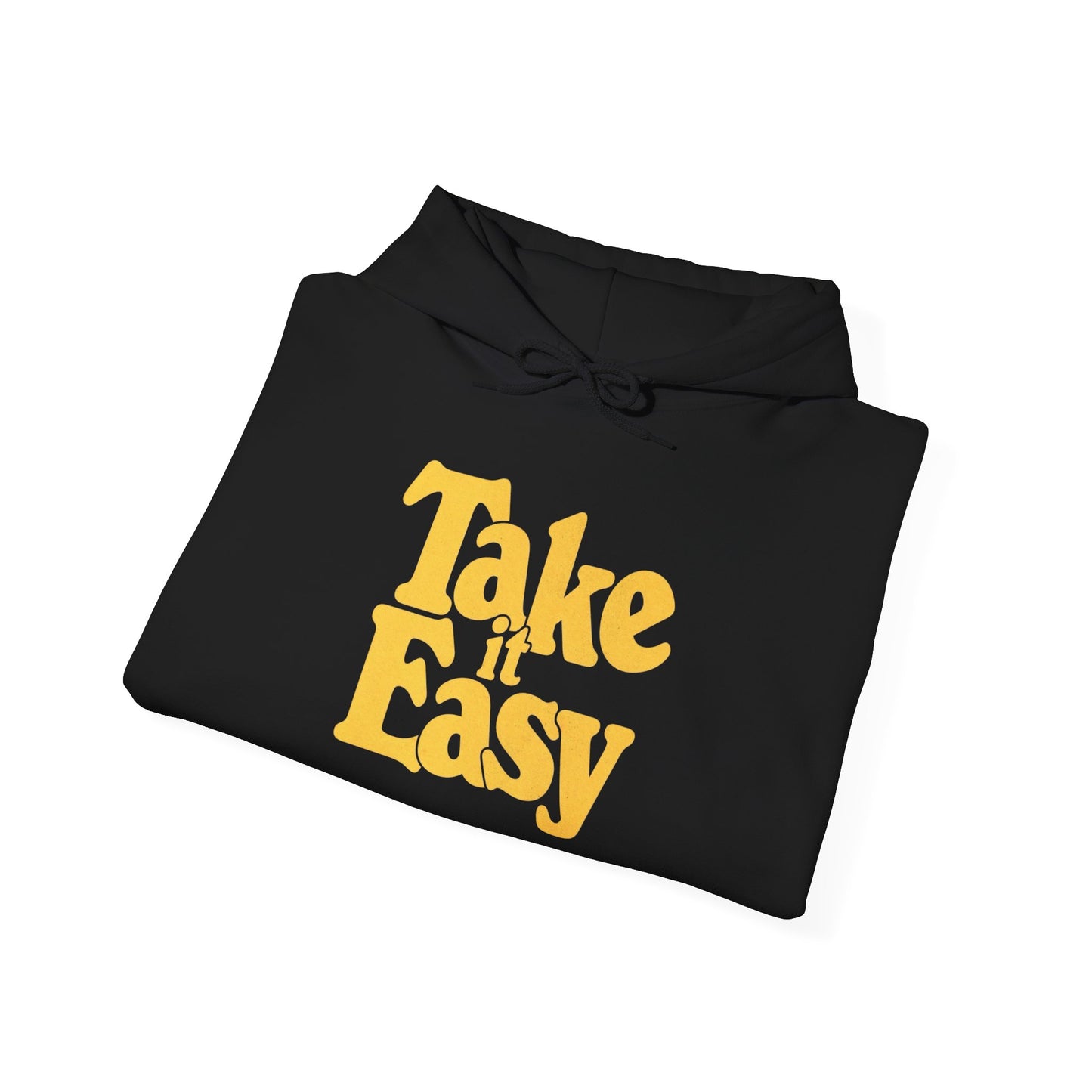 Take It Easy Graphic Hoodie Unisex Heavy Blend™ Hooded Sweatshirt