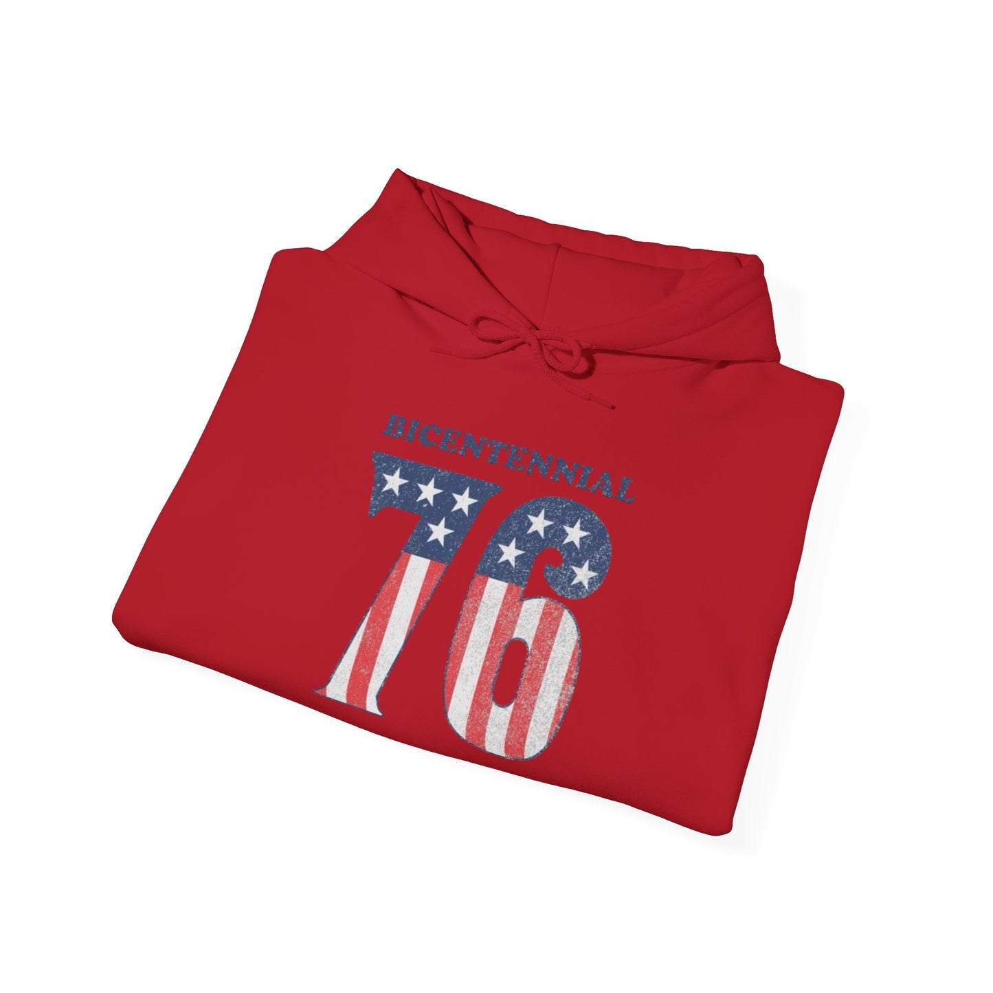 American Flag Bicentennial USA 76 Graphic Hoodie Heavy Blend™ NEW Sweatshirt