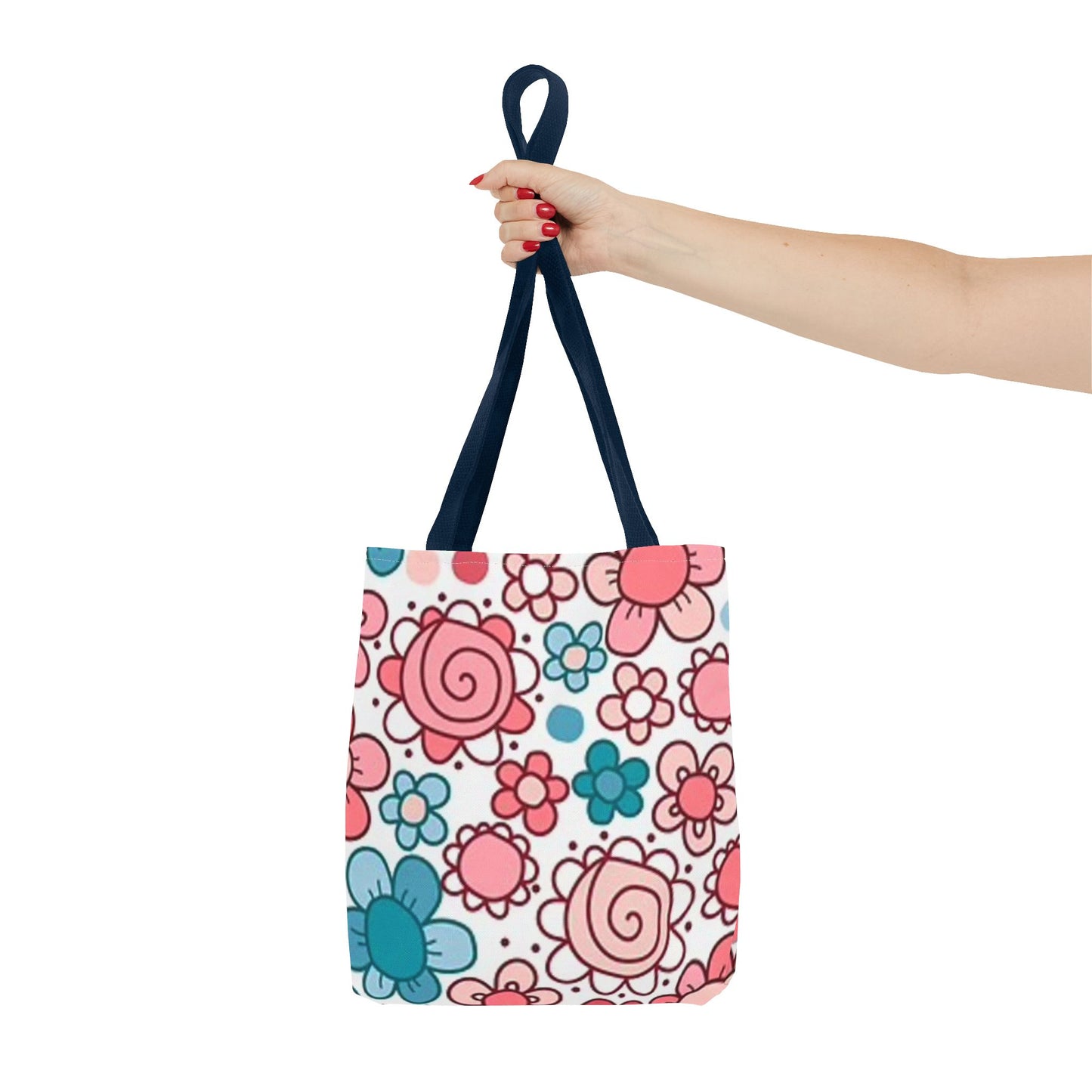 Pink Floral All Over Print BRAND NEW Purse - Pocketbook - Travel Tote Bag