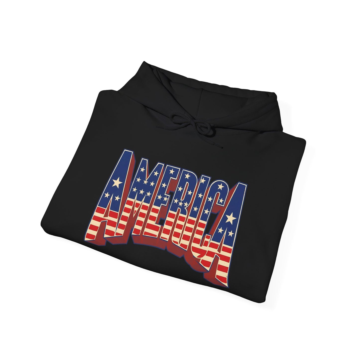 America Stars And Stripes Hoodie NEW ADULT Unisex Hooded Sweatshirt