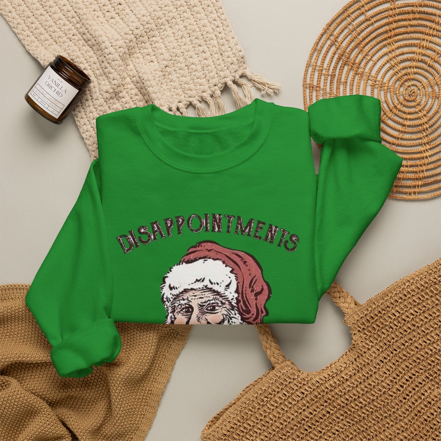 Disappointments Santa Funny Sweater NEW Unisex Heavy Blend™ Crewneck Sweatshirt