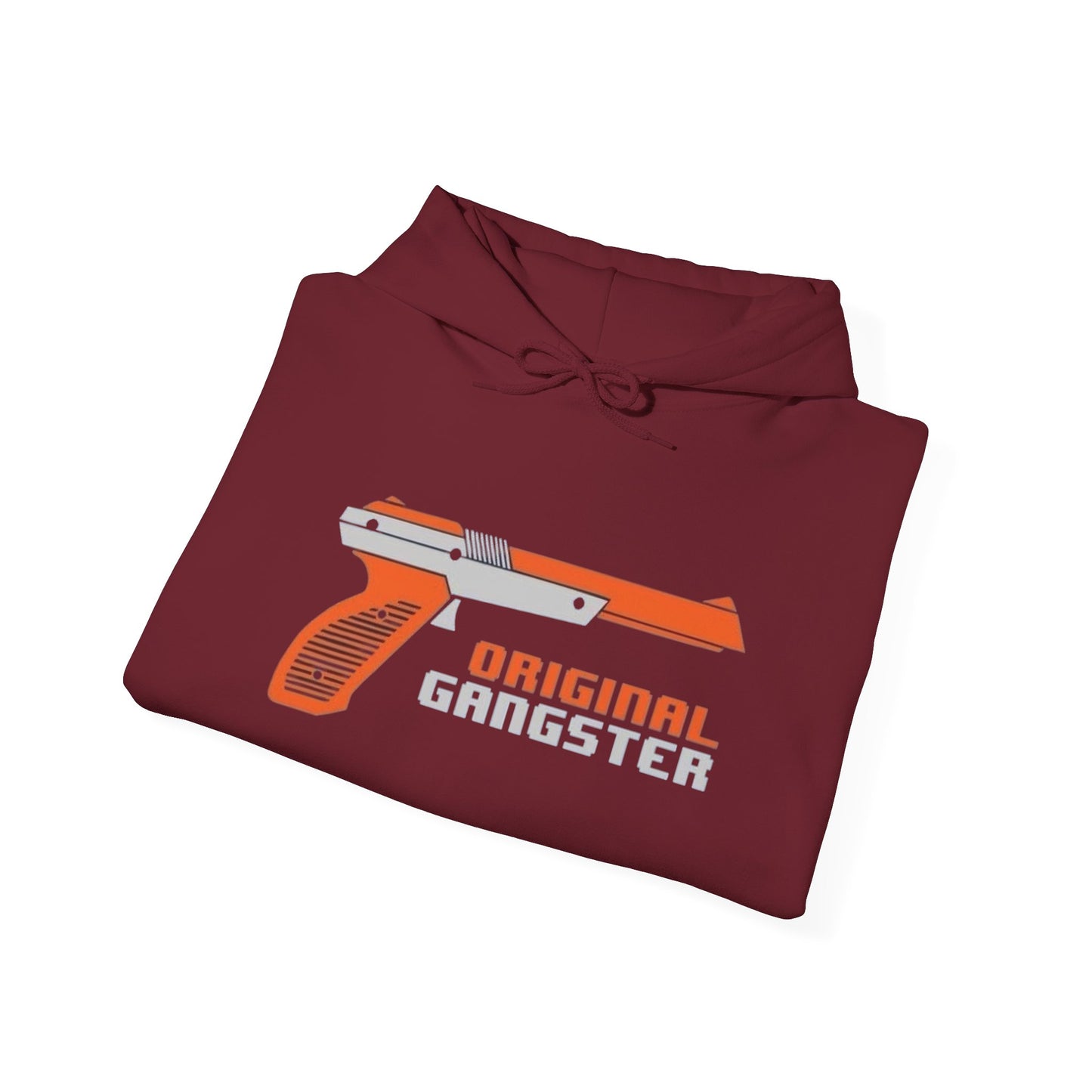 Original Gangster Vintage Gaming Funny Graphic Hoodie Heavy Hooded Sweatshirt