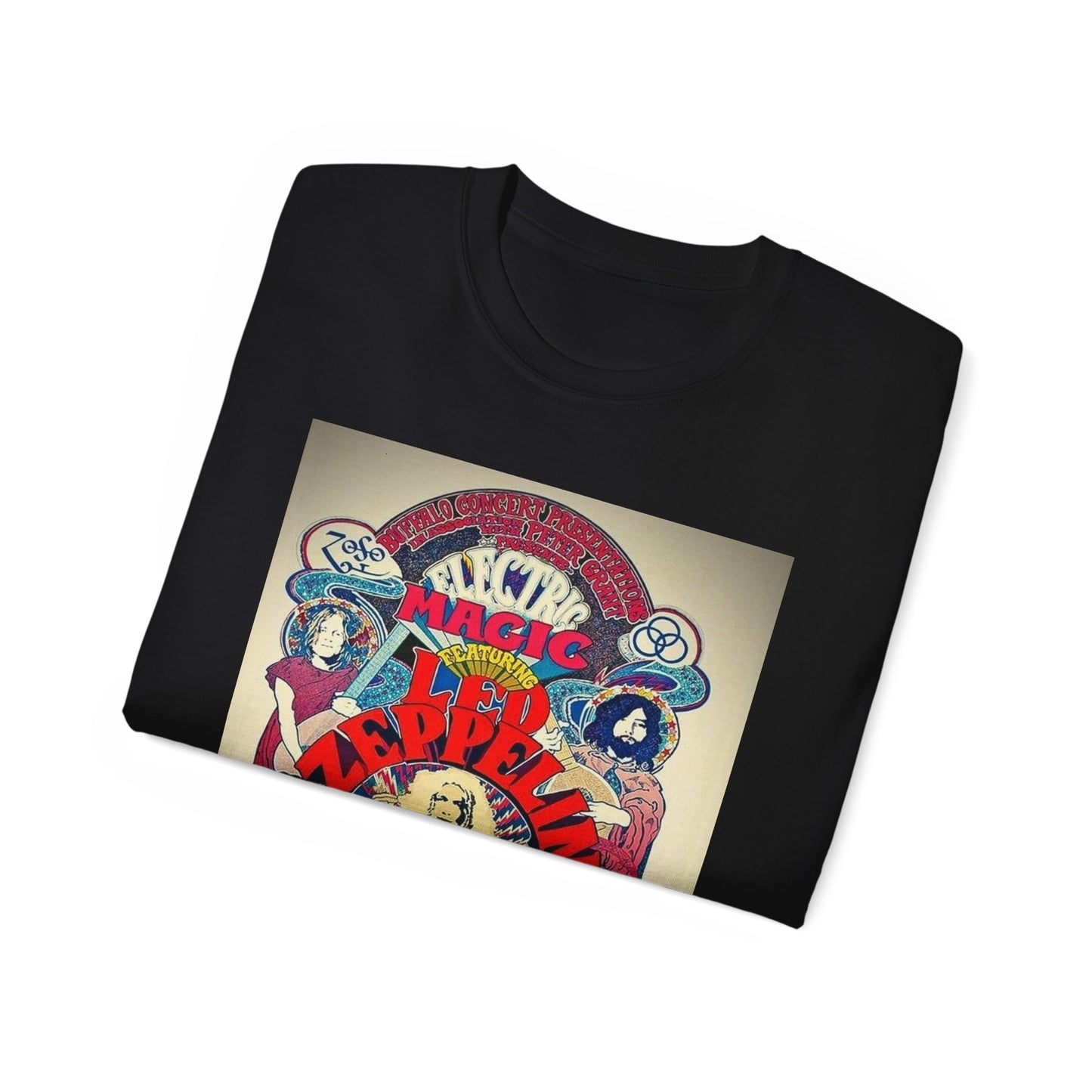 Led Zeppelin rock vintage retro 70s band New York Unisex Ultra Cotton Tee