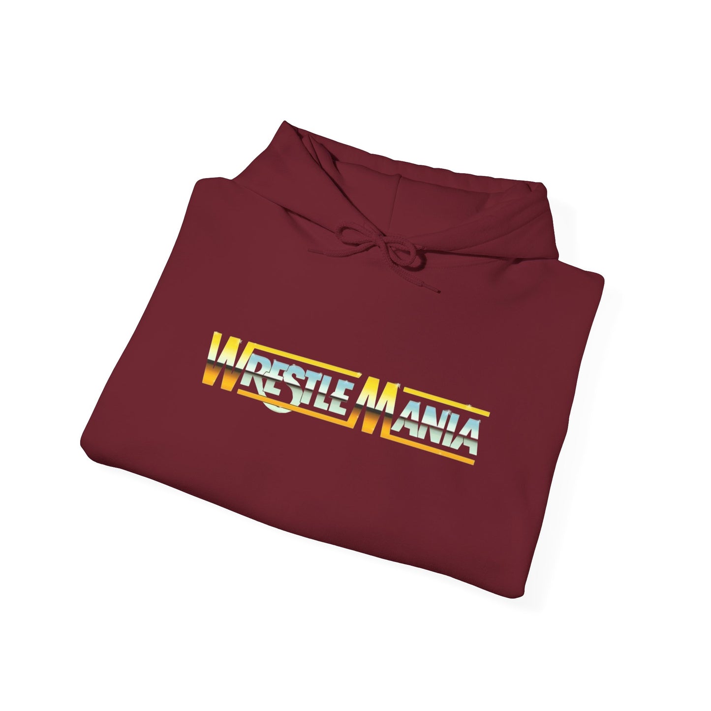 Wrestle Mania Retro Graphic Hoodie Heavy Blend™ Hooded Sweatshirt