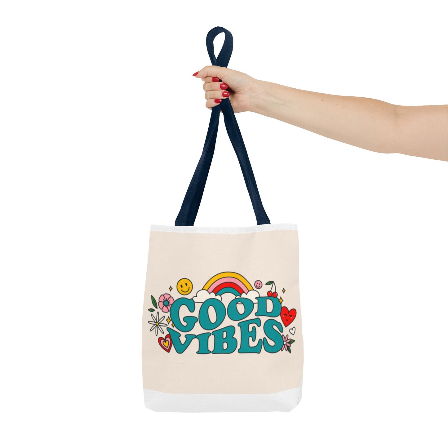 Good Vibes Beach Tropical Tote Bag (AOP)