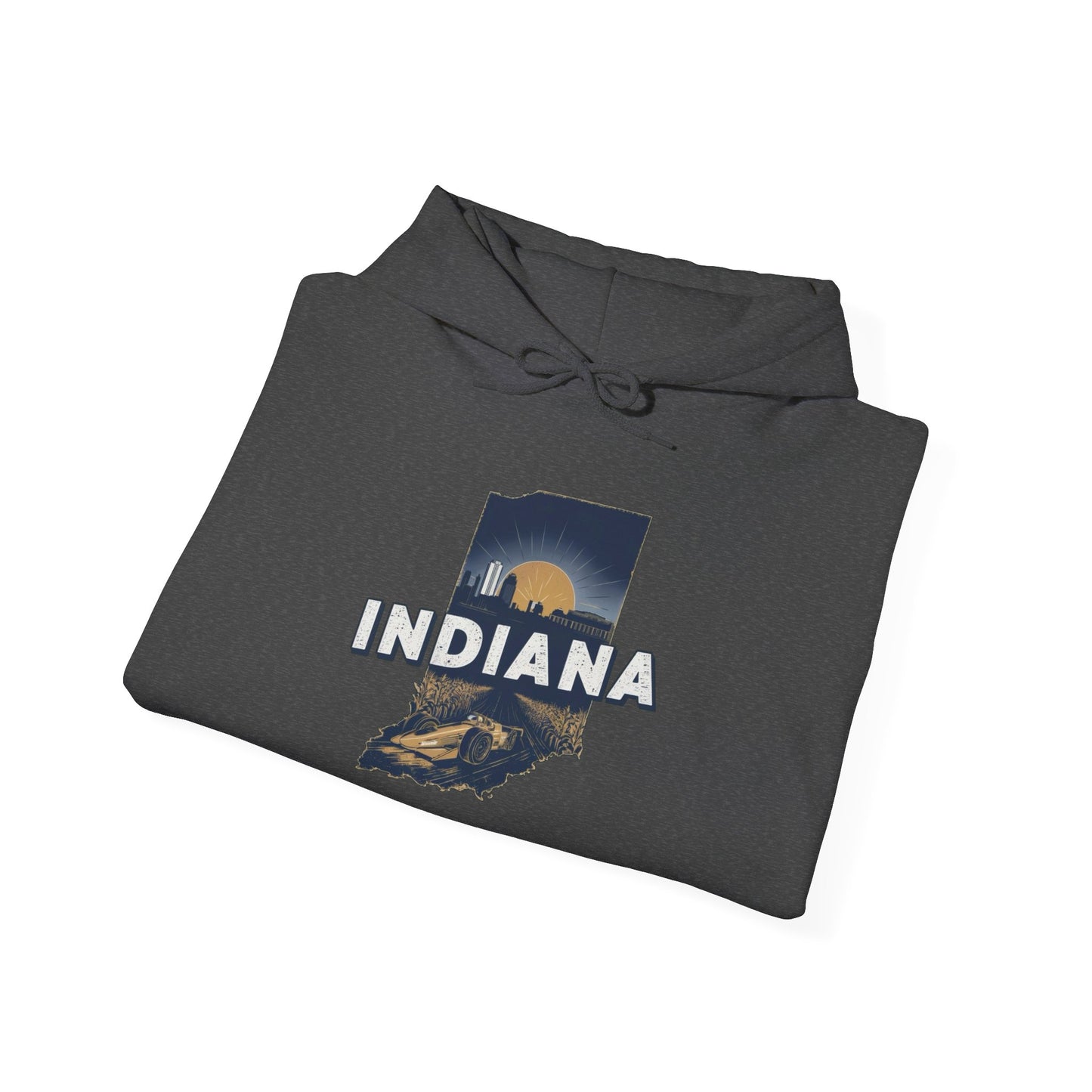 Indiana State Graphic Hoodie Hooded NEW Sweatshirt Adult