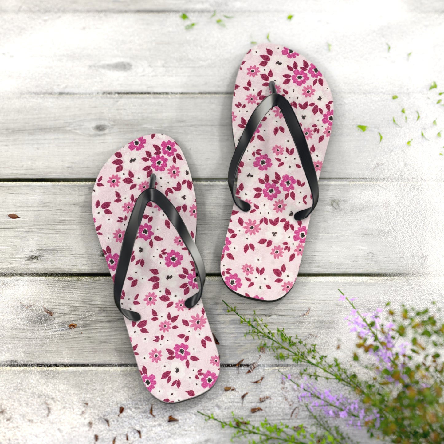 Waves And Sun Sandals Summer Flip Flops Slides BRAND NEW 1