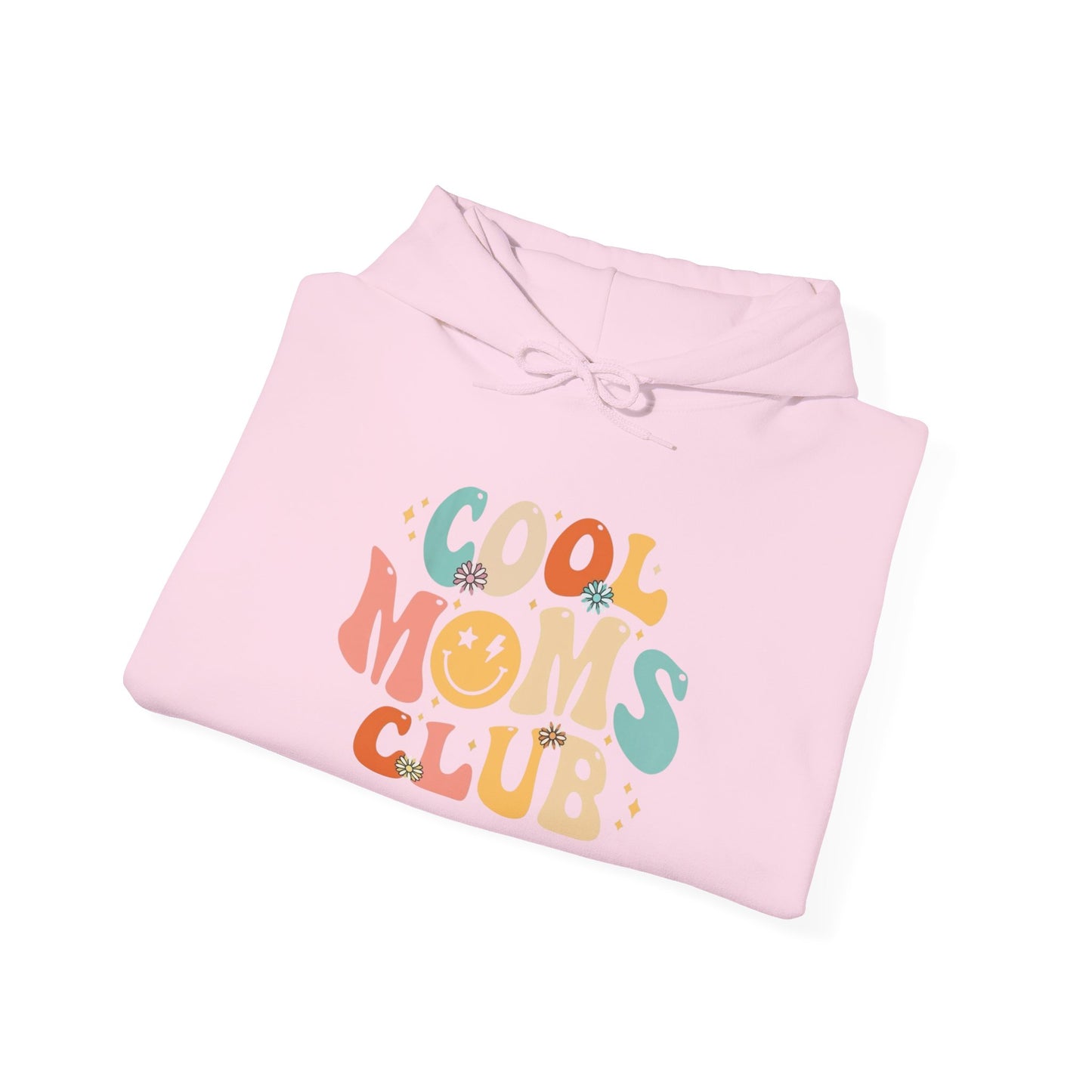 Cool Moms Club Hoodie Retro Unisex Heavy Blend™ Hooded Sweatshirt