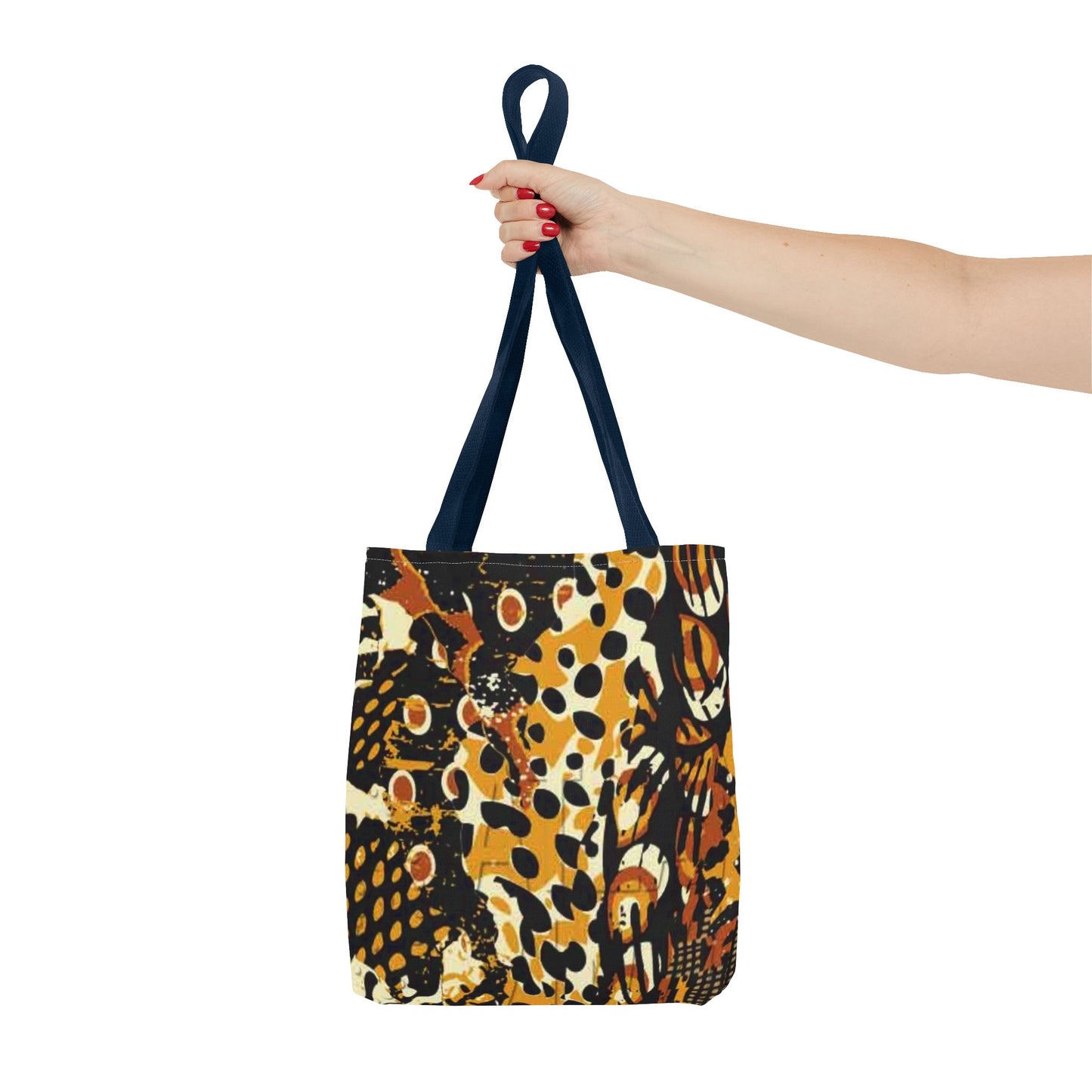 Brown Multi Color BRAND NEW MODERN Tote Bag (AOP)