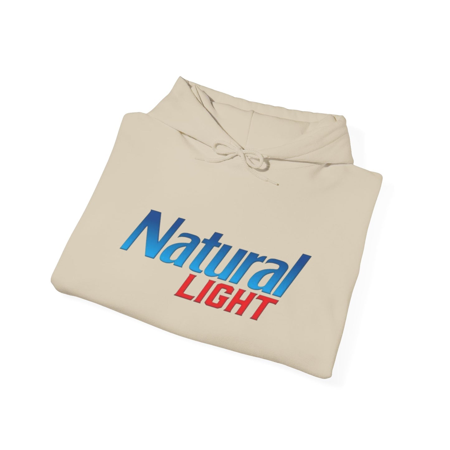 Natural Light Graphic Hoodie Beer Unisex Heavy Blend™ Hooded Sweatshirt