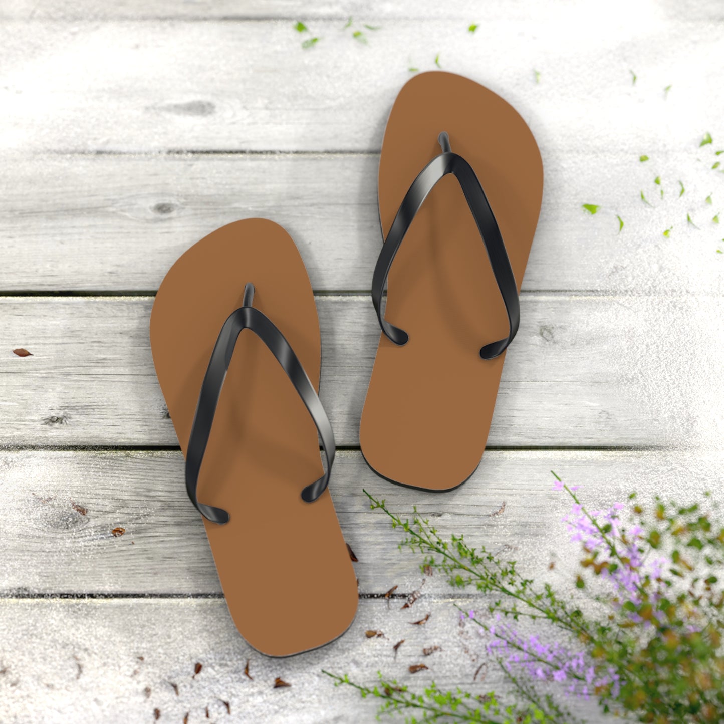 Brown Flip Flops, Sandals Slides, Footwear, Brand New SIZE CHART IN DESCRIPTION