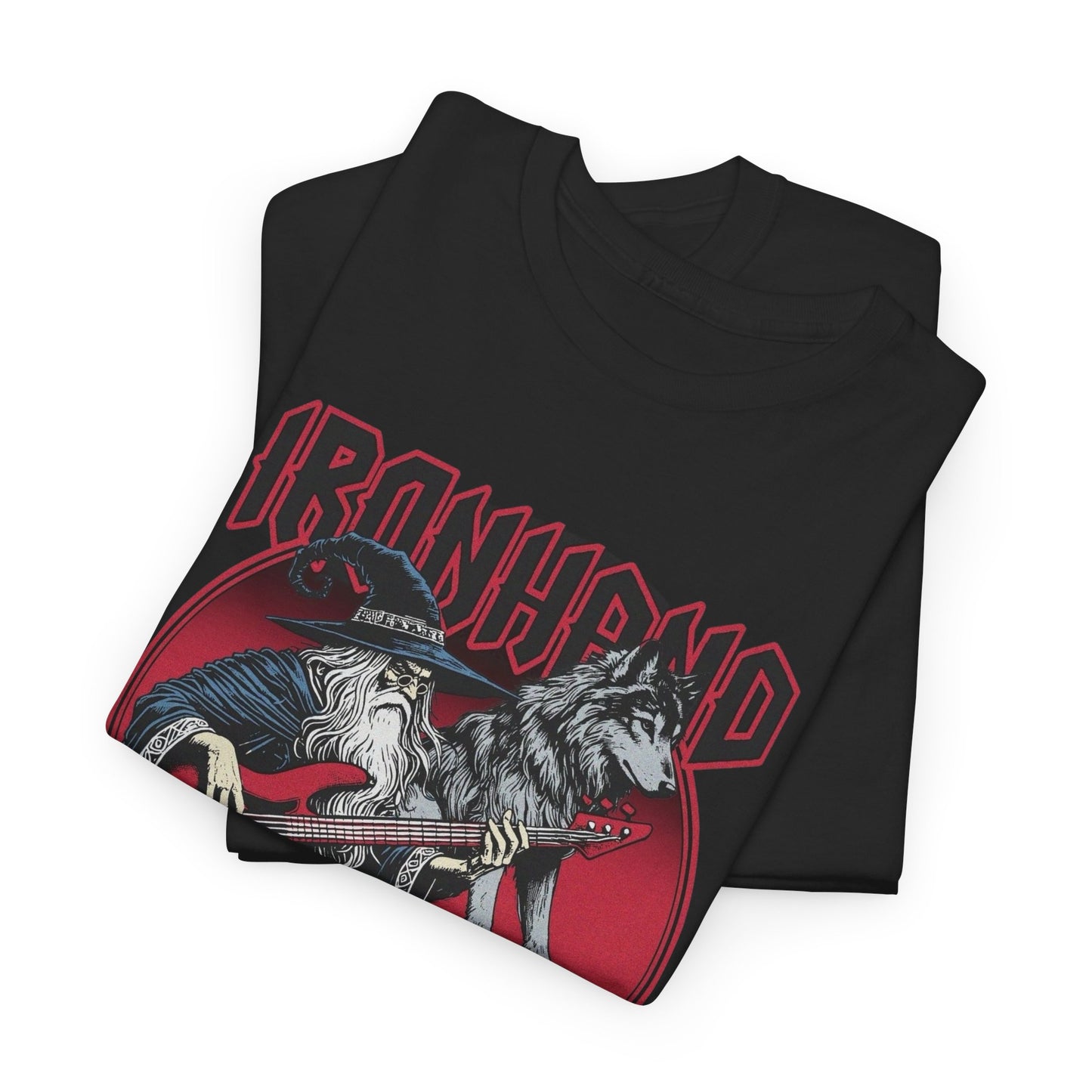 Iron hand Wizard Graphic T Shirt NEW ADULT Vintage