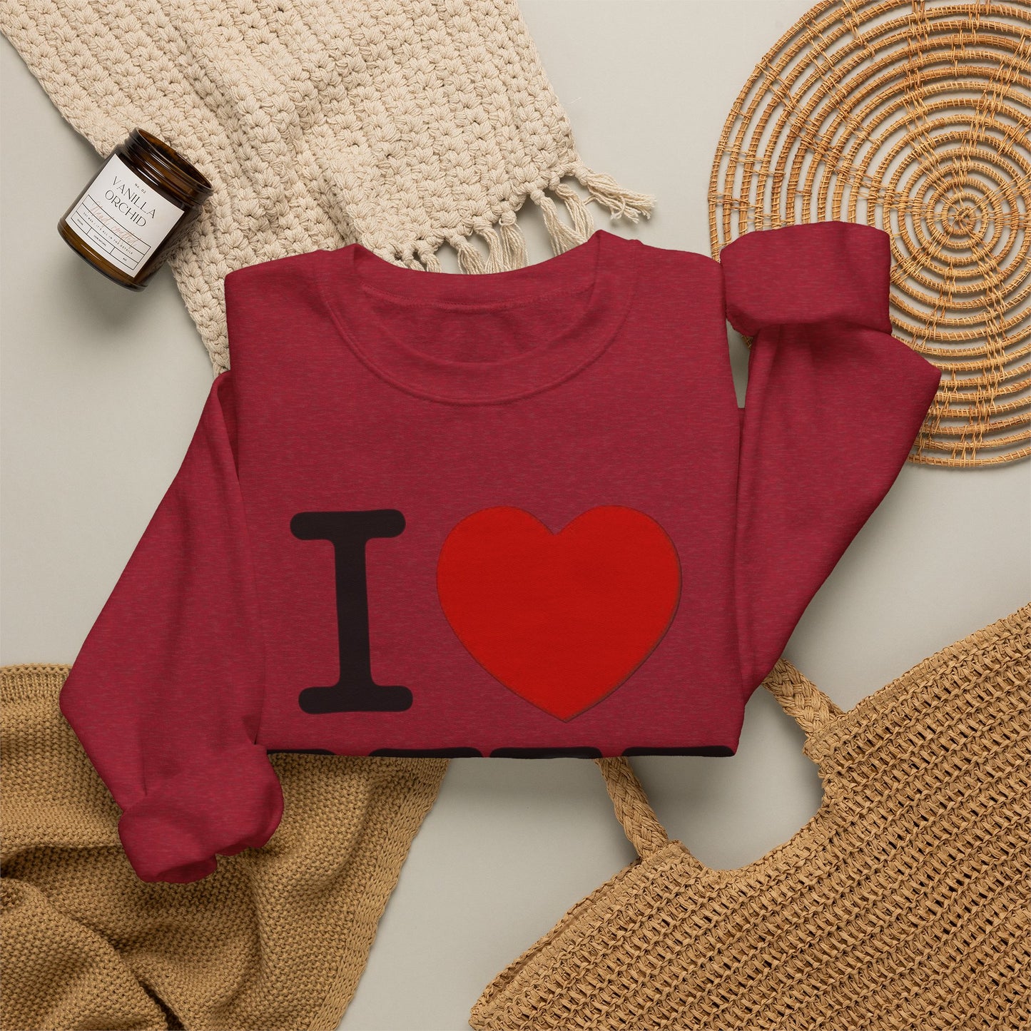 I Love New York Sweater NEW Unisex Heavy Blend™ Crewneck Sweatshirt