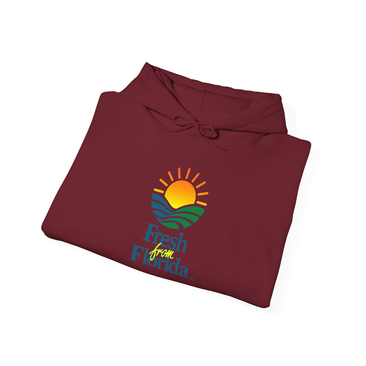 Fresh From Florida Graphic Hoodie Unisex Heavy Blend™ Hooded Sweatshirt