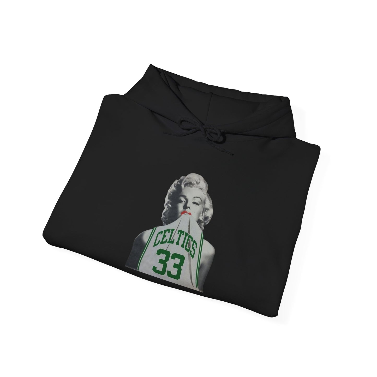Larry Bird Retro Graphic Hoodie Unisex Heavy Blend™ Hooded Sweatshirt