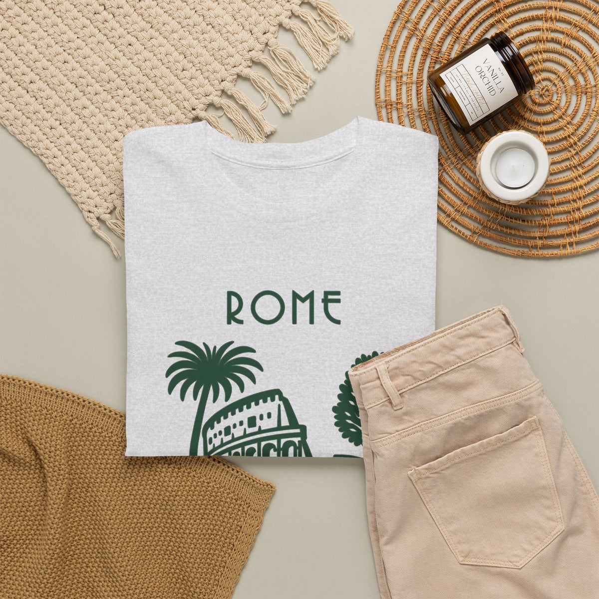 Rome Colosseum Graphic T-Shirt Men's Graphic Tee