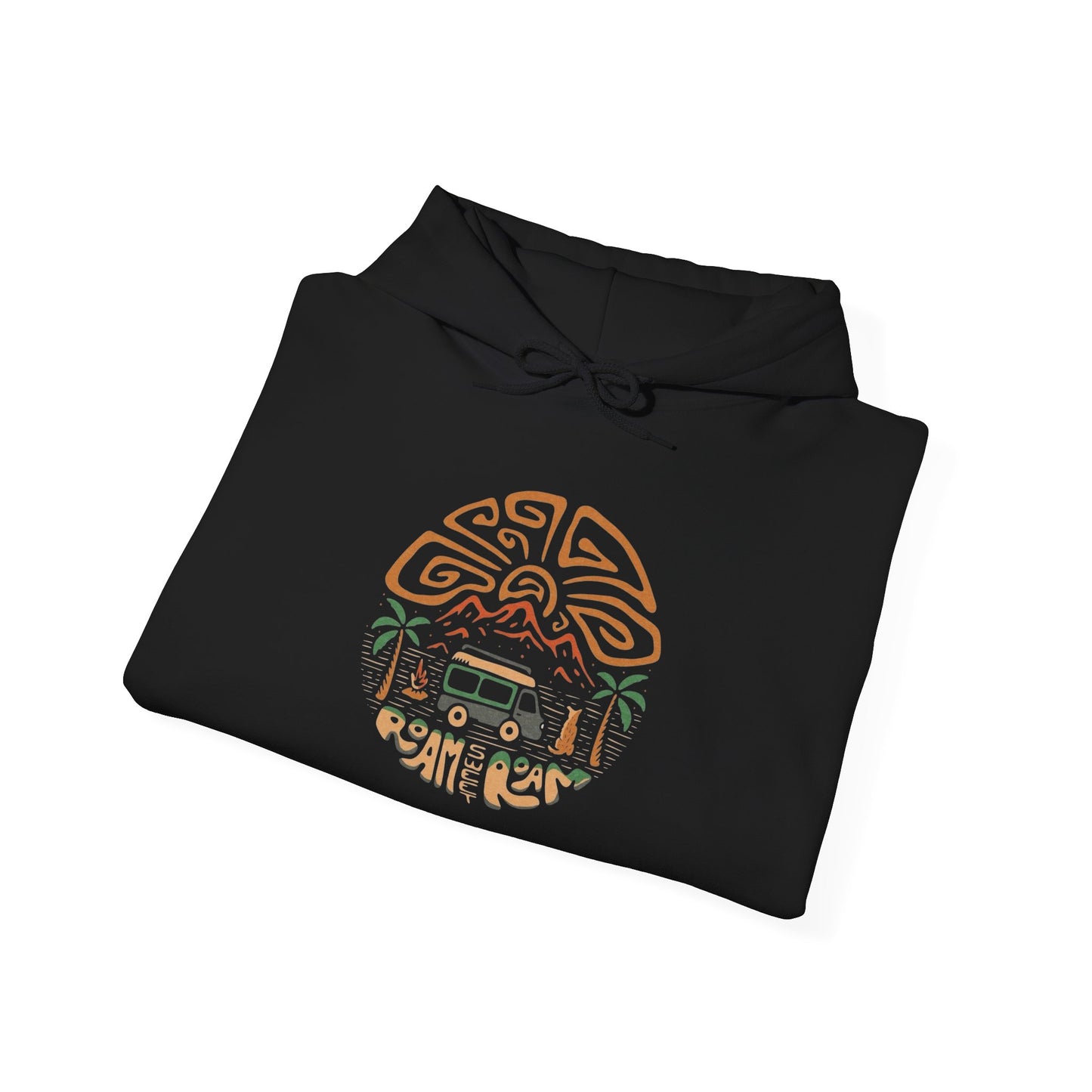 Roam Sweet Roam Graphic Hoodie Unisex Heavy Blend™ Hooded Sweatshirt