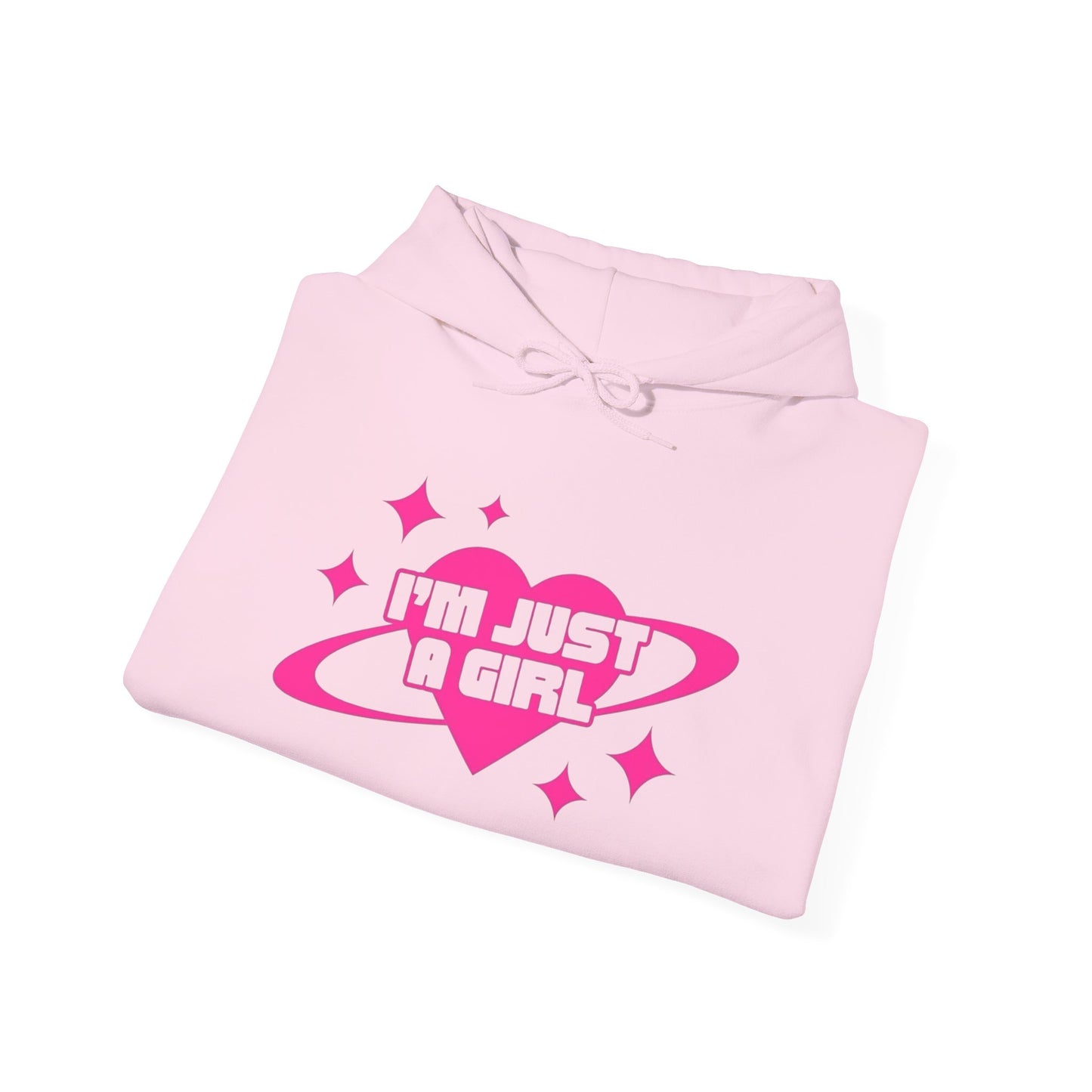 I'm Just A Girl Graphic Hoodie Heavy Blend™ Hooded Sweatshirt