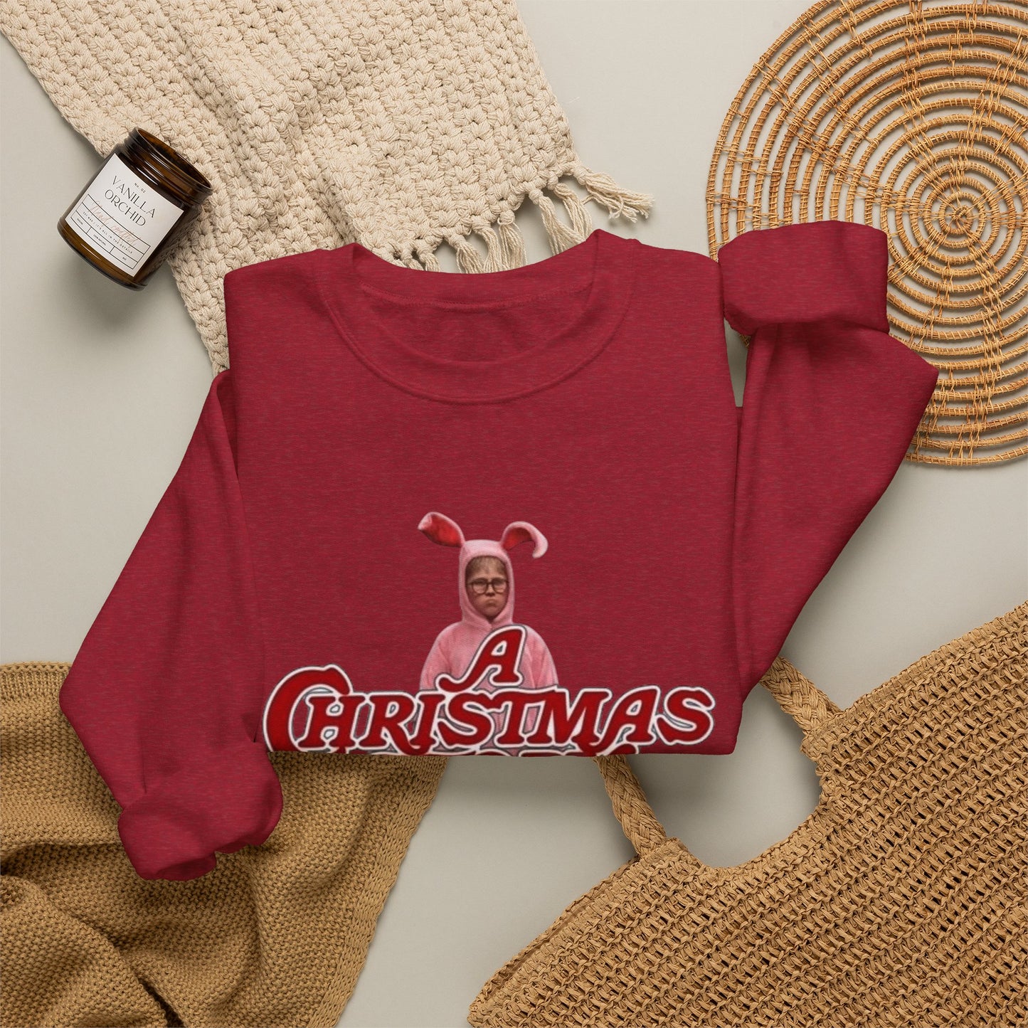 A Christmas Story Graphic Sweater NEW Unisex Heavy Blend™ Crewneck Sweatshirt