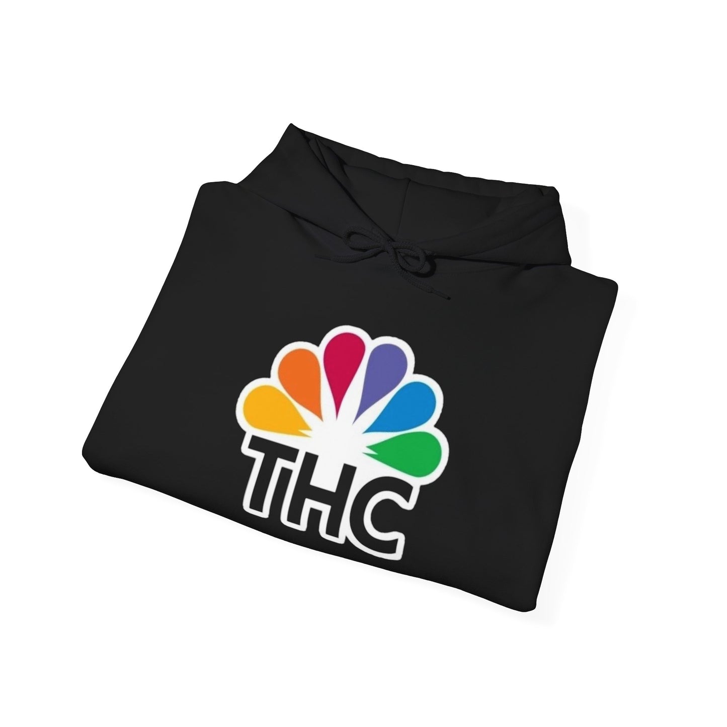 THC Funny Meme Weed Pot Smoker Graphic Hoodie Heavy Blend™ Hooded Sweatshirt