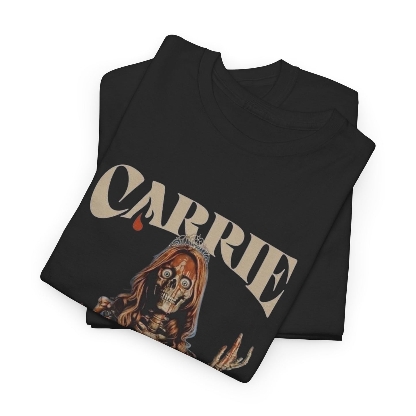 Carrie Retro Horror Graphic T Shirt NEW ADULT Vintage
