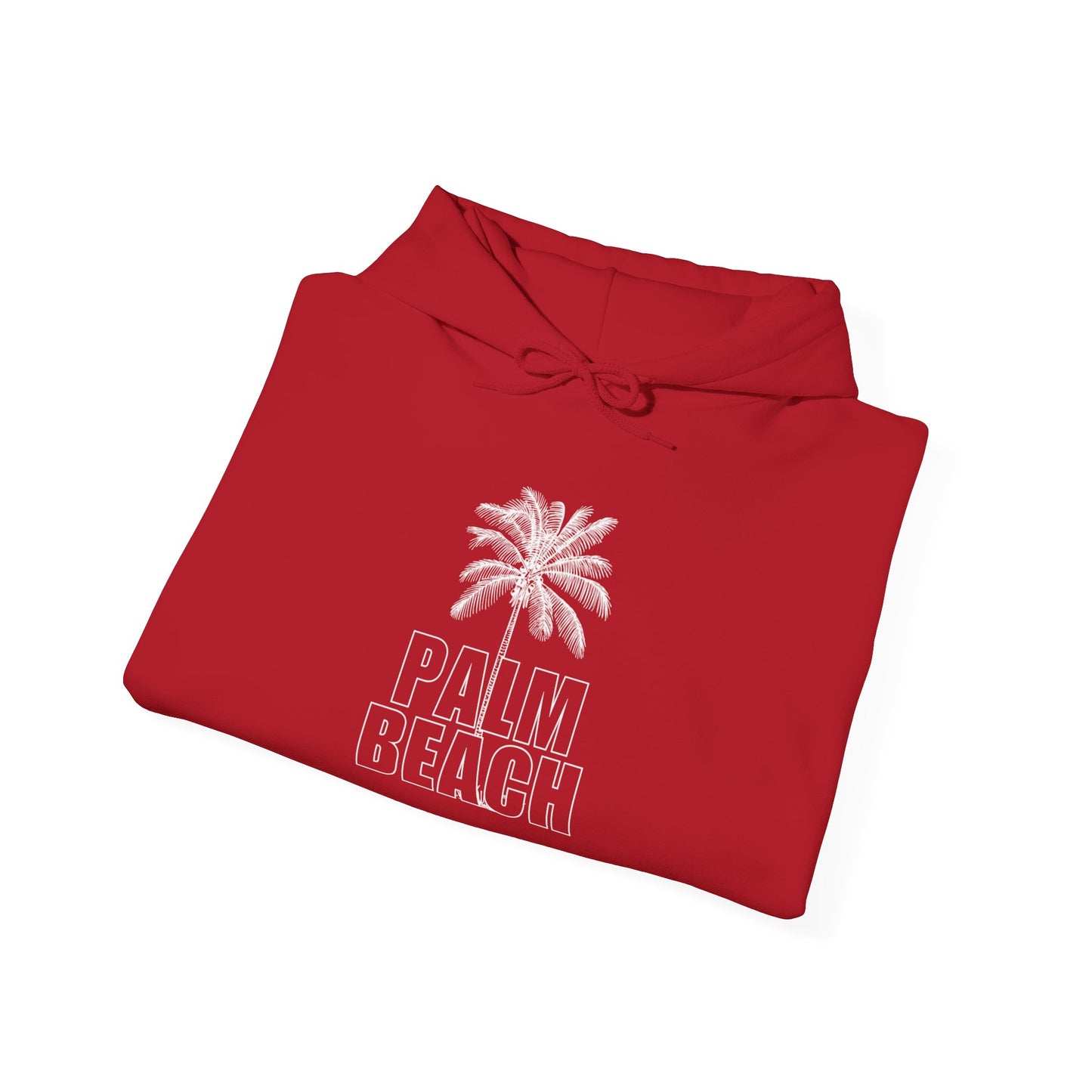 Palm Beach Florida Graphic Hoodie Heavy Blend Sweatshirt NEW