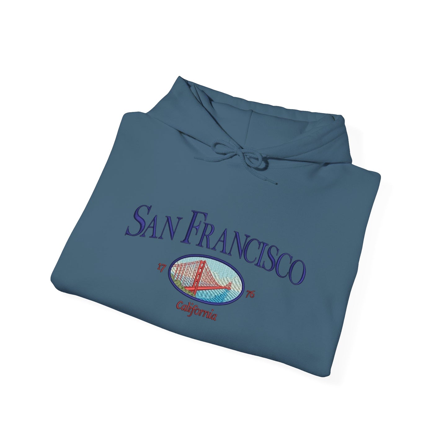San Francisco California Graphic Hoodie Heavy Blend Sweatshirt NEW