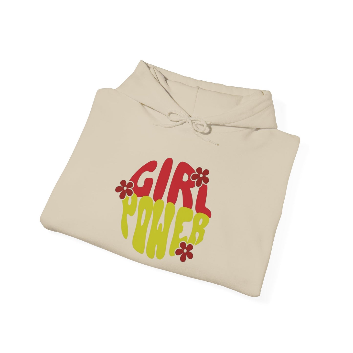 Girl Power Graphic Hoodie Unisex Heavy Blend™ Hooded Sweatshirt