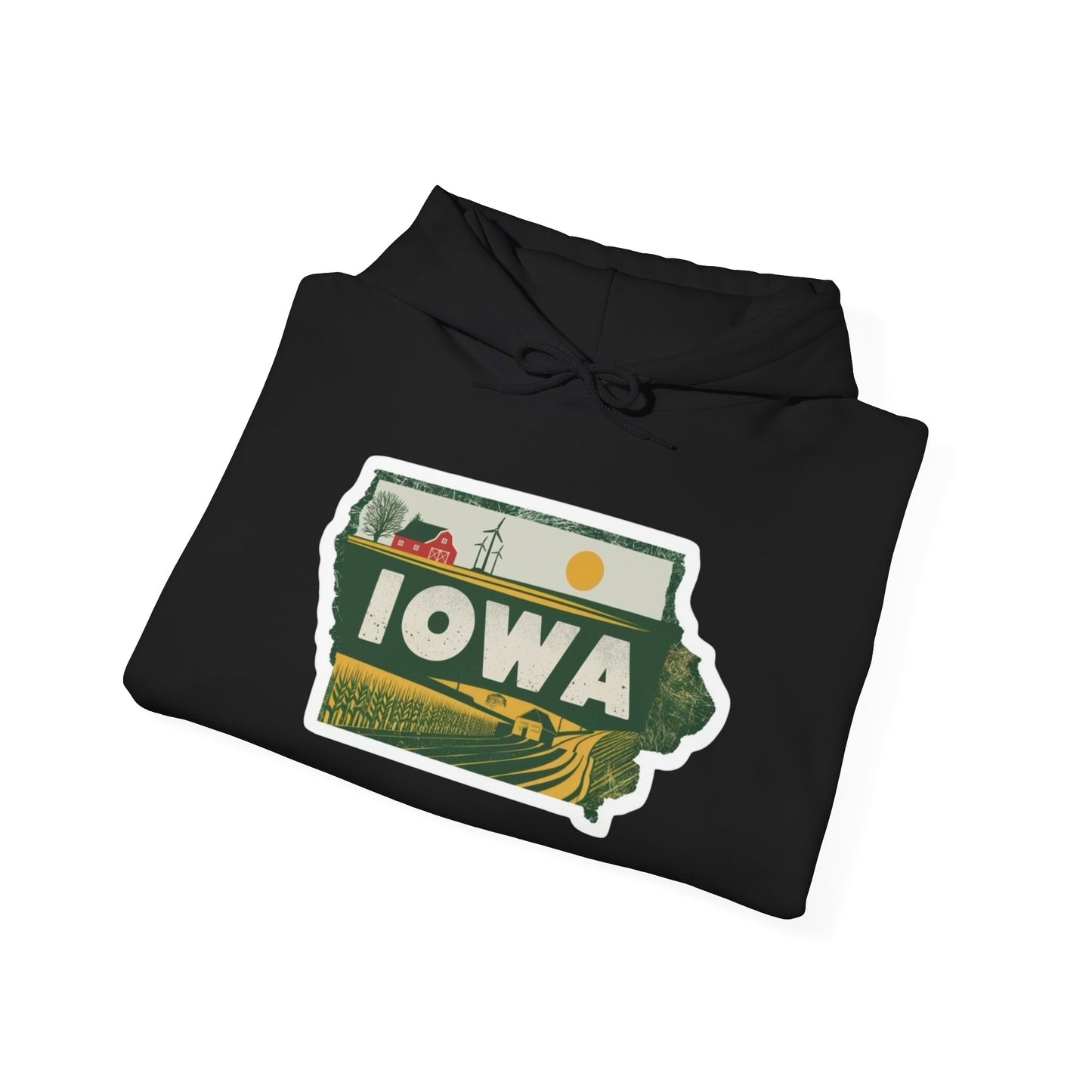 Iowa State Graphic Hoodie Unisex Heavy Blend™ Hooded Sweatshirt