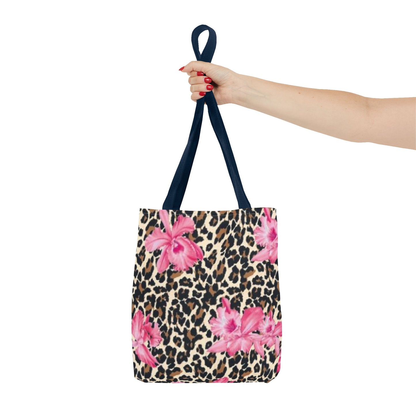 Cheetah And Flowers Hawaiian Multi Color Modern Hand Bag Purse Tote Bag (AOP)