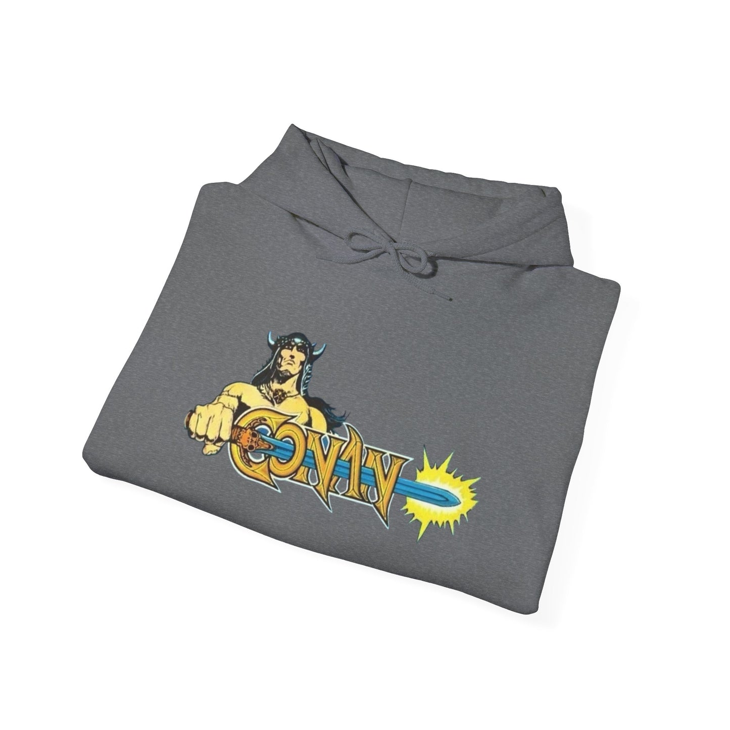 Conan Graphic Hoodie Unisex Heavy Blend™ Hooded Sweatshirt