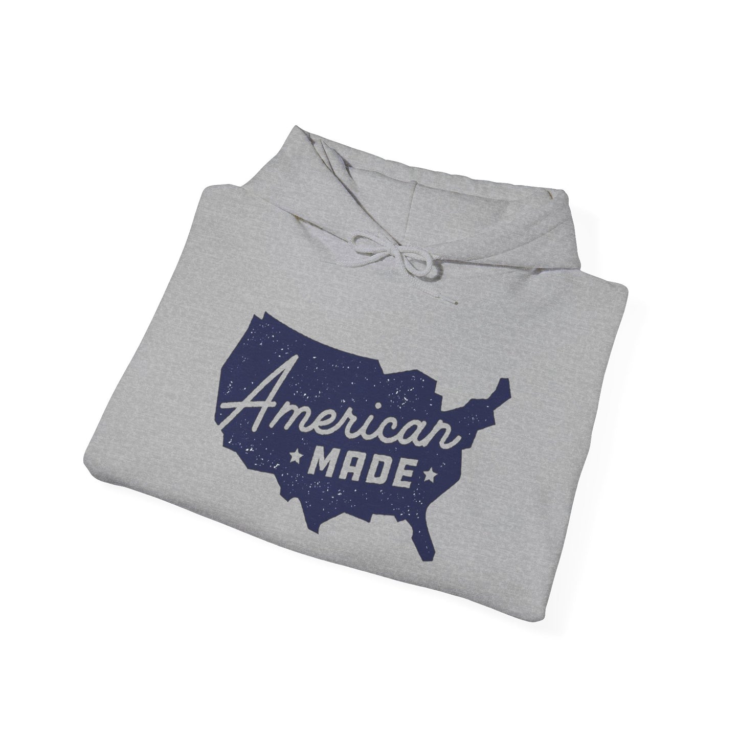 American Made State Graphic Hoodie Unisex Heavy Blend™ Hooded Sweatshirt
