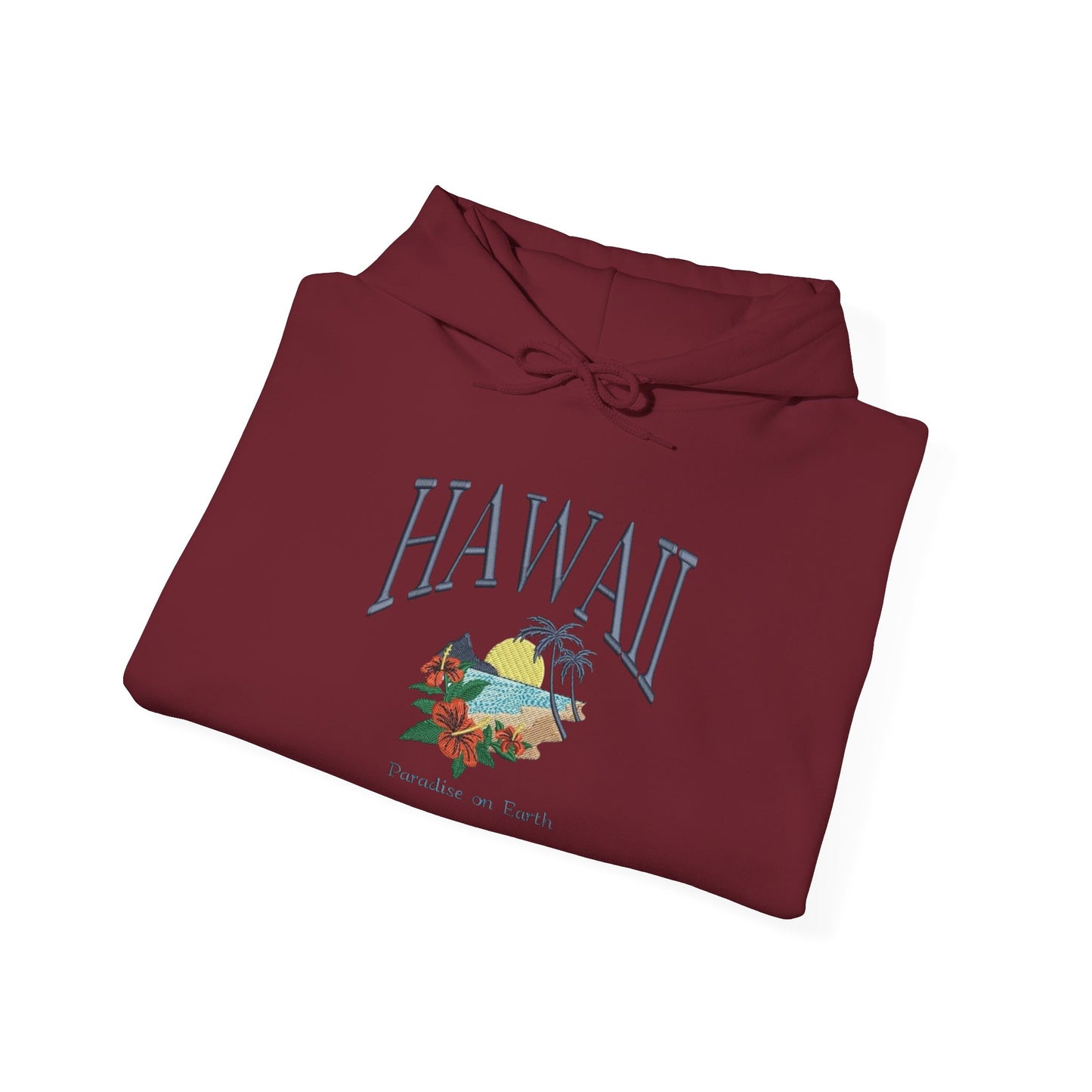 Hawaii Paradise On Earth Graphic Hoodie NEW Heavy Blend™ Sweatshirt