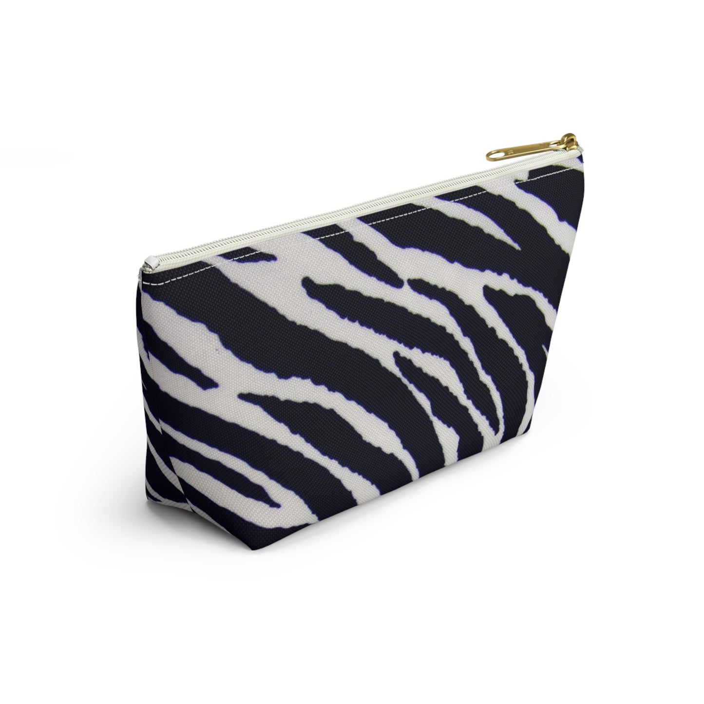 Zebra Animal Print Travel Bag Multi ColorAccessory Pouch w T-bottom