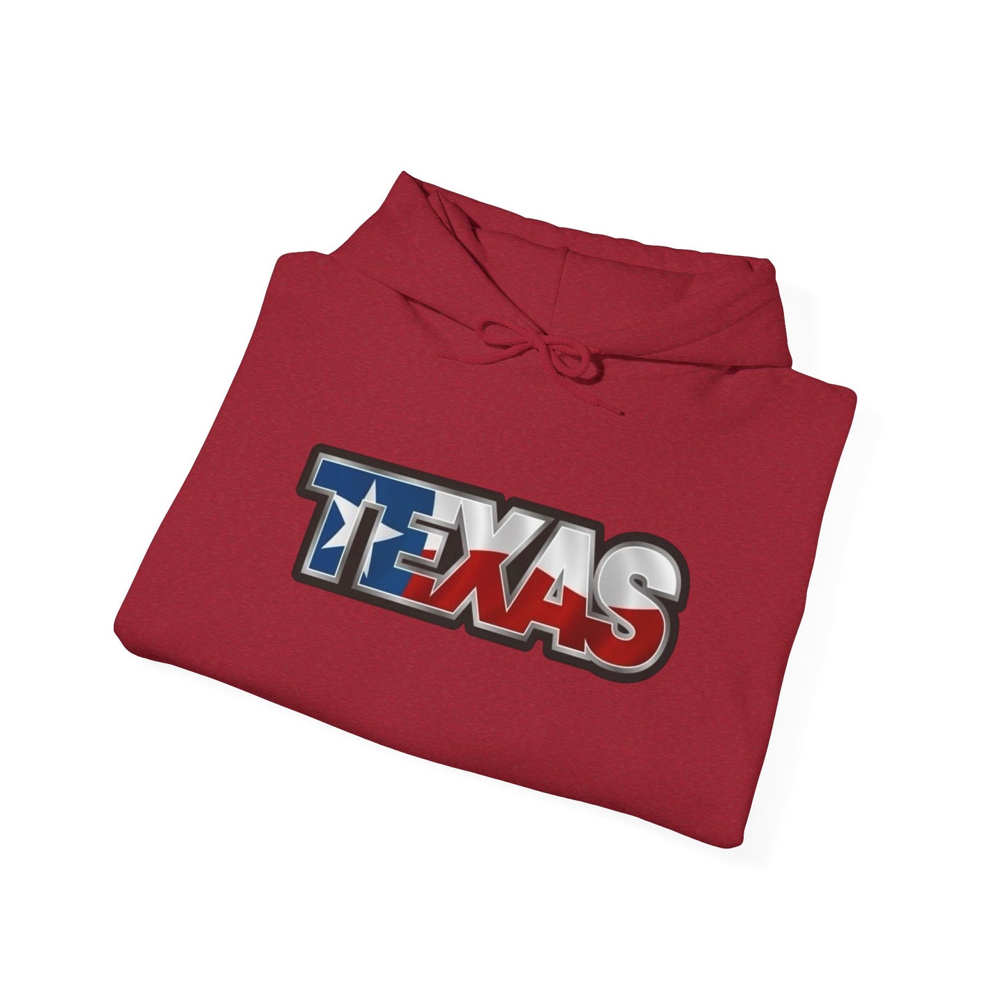 Texas American Flag Graphic Hoodie NEW Unisex Heavy Blend™ Hooded Sweatshirt