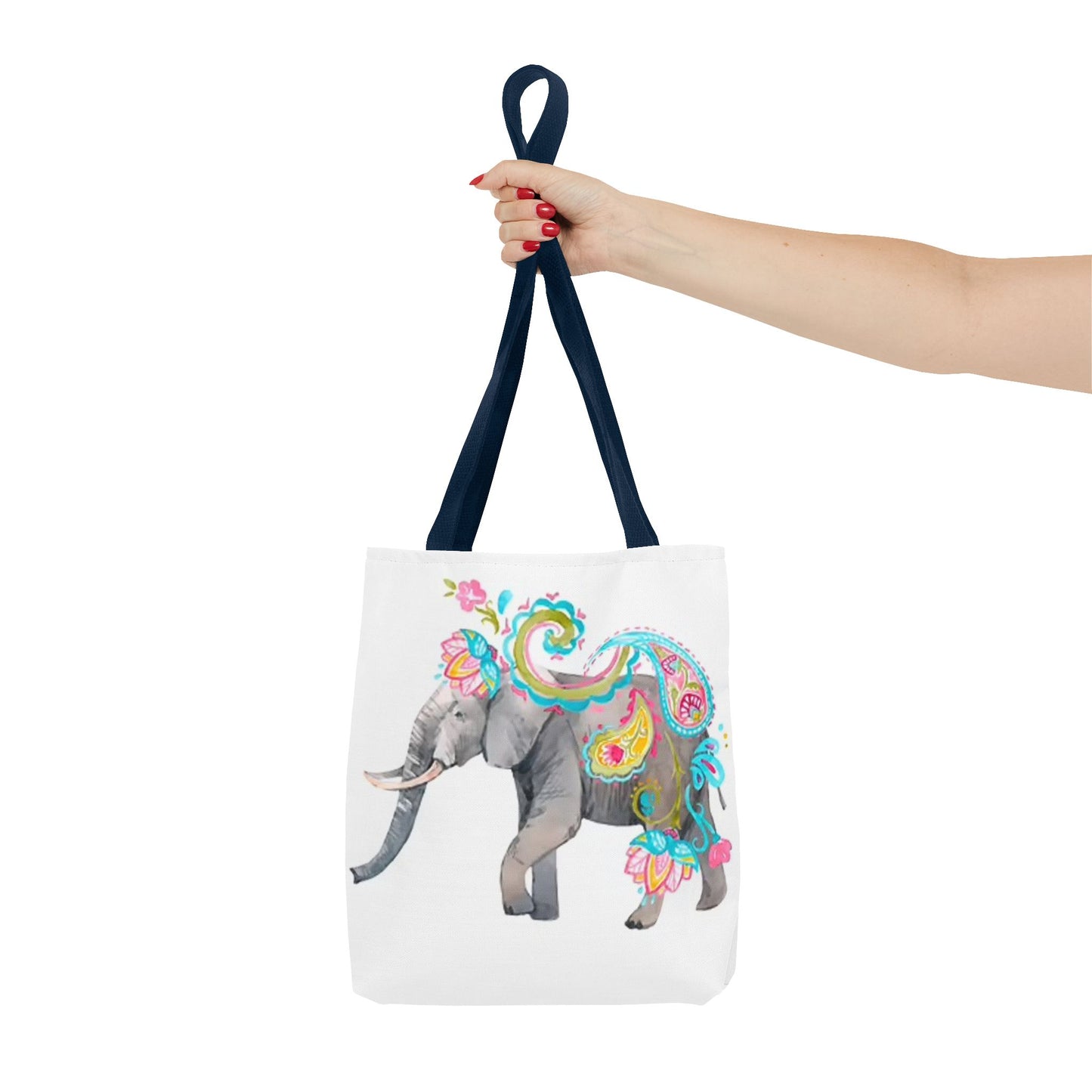 Elephant Multi Color BRAND NEW MODERN Tote Bag (AOP)