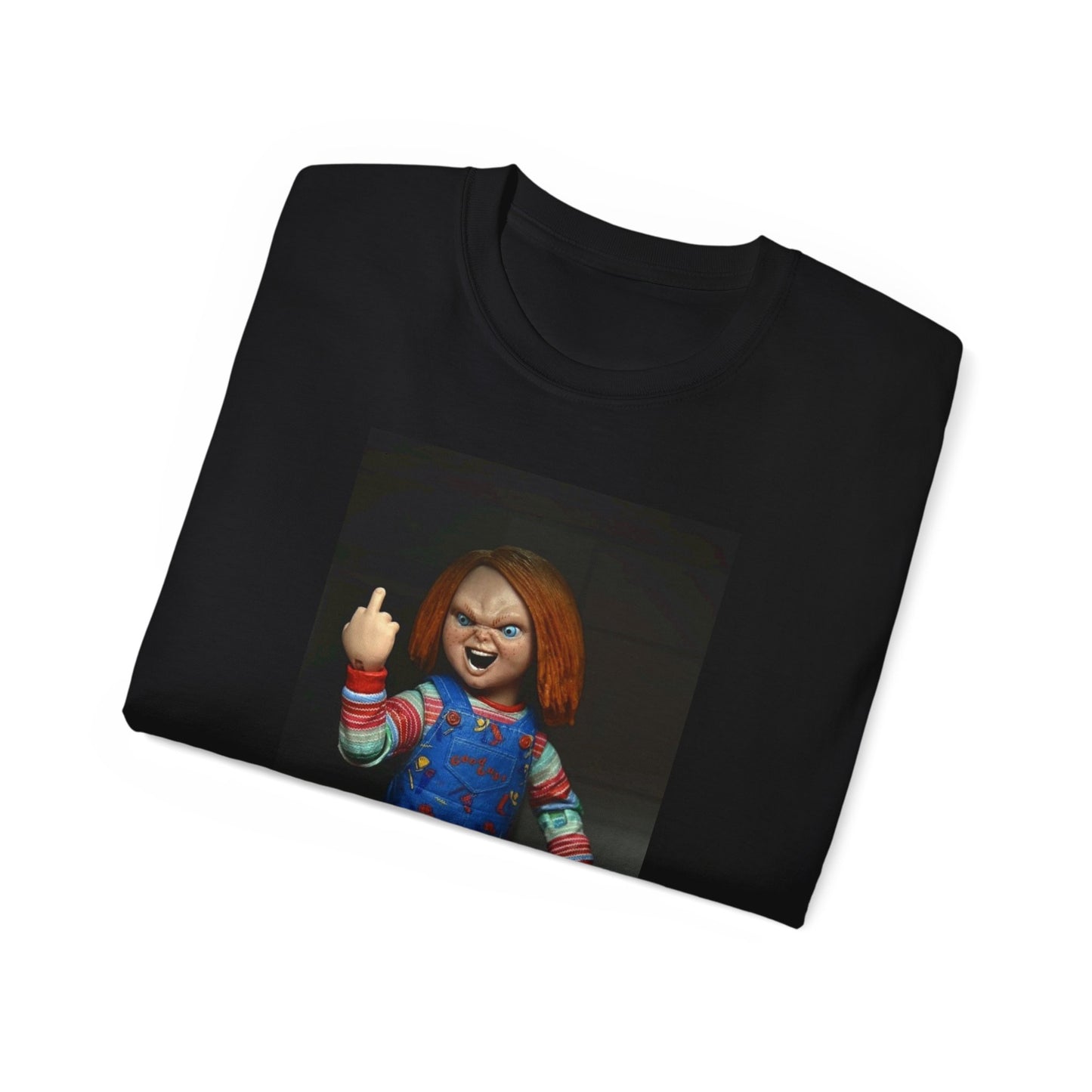 Chucky horror cartoon Halloween vintage Ultra Cotton Tee