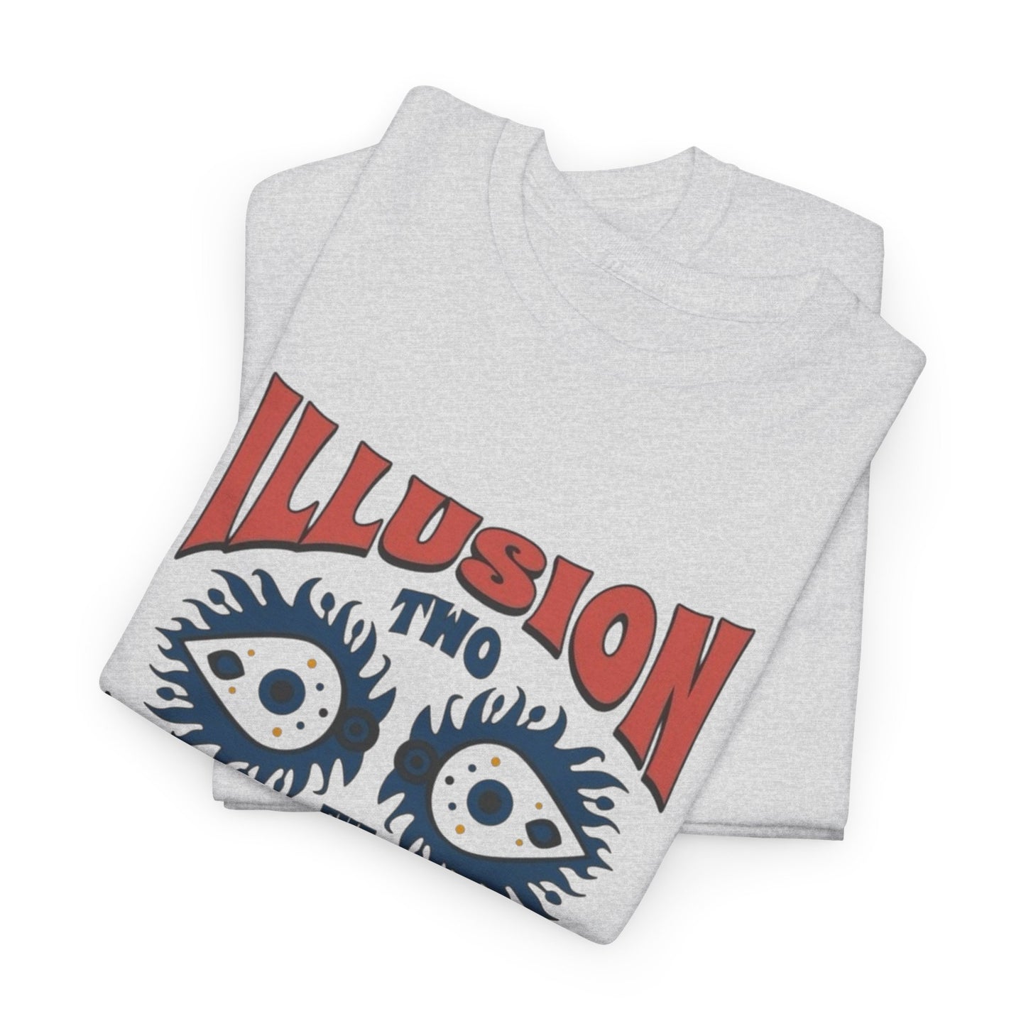 Illusion Two Illusion Graphic T Shirt NEW ADULT Vintage