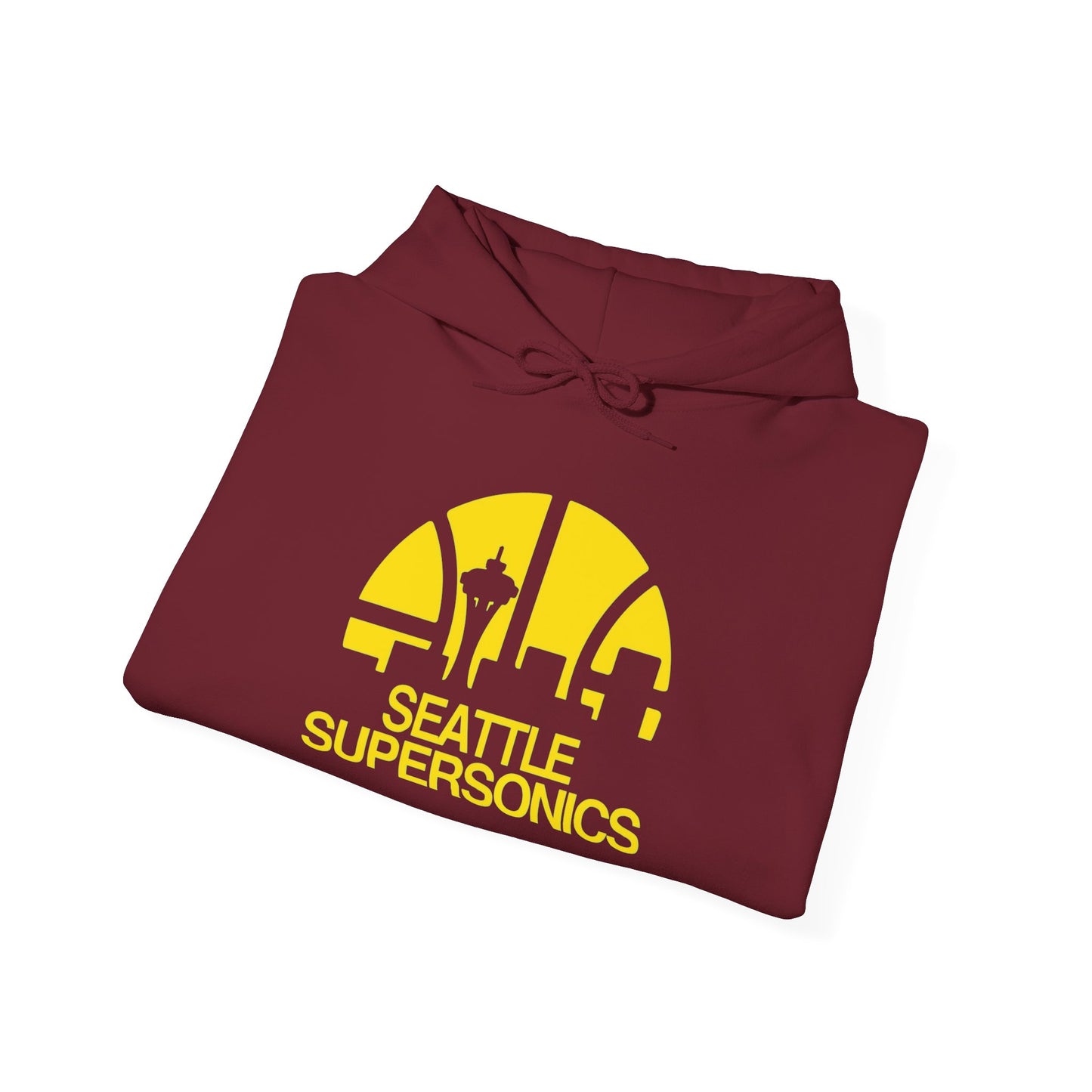 Seattle Supersonic's Graphic Hoodie Heavy Blend™ NEW Sweatshirt