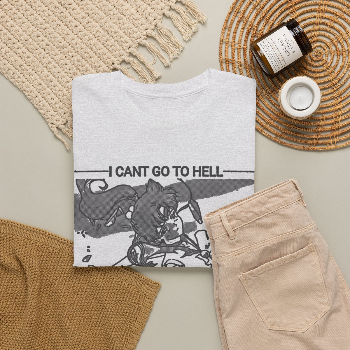 I Can't Go to Hell I'm All Out of Vacation Days T-Shirt Men's Graphic Tee